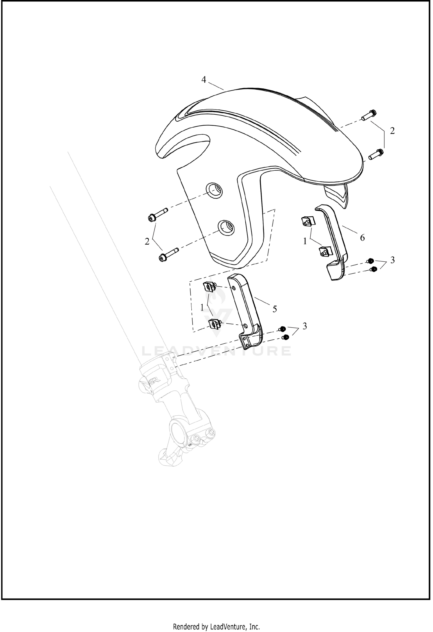FENDER, FRONT