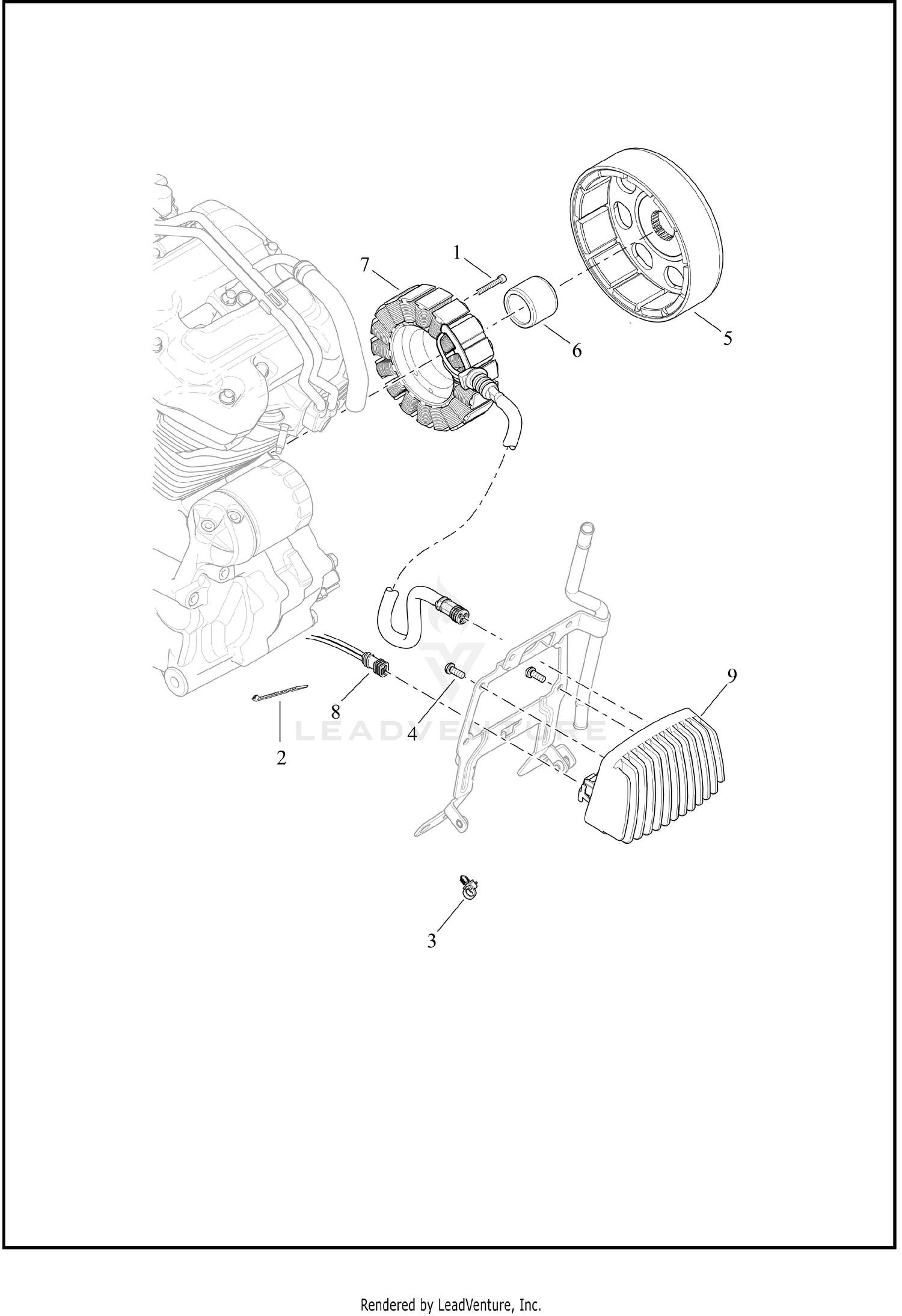 ALTERNATOR AND REGULATOR