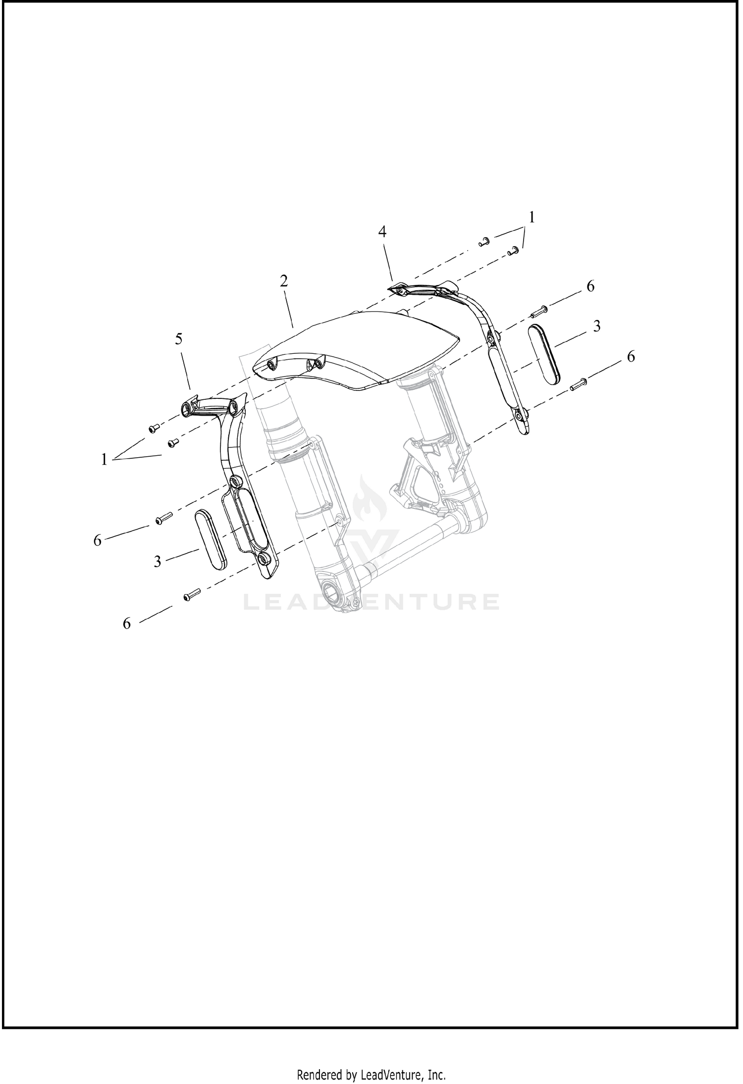 FENDER, FRONT