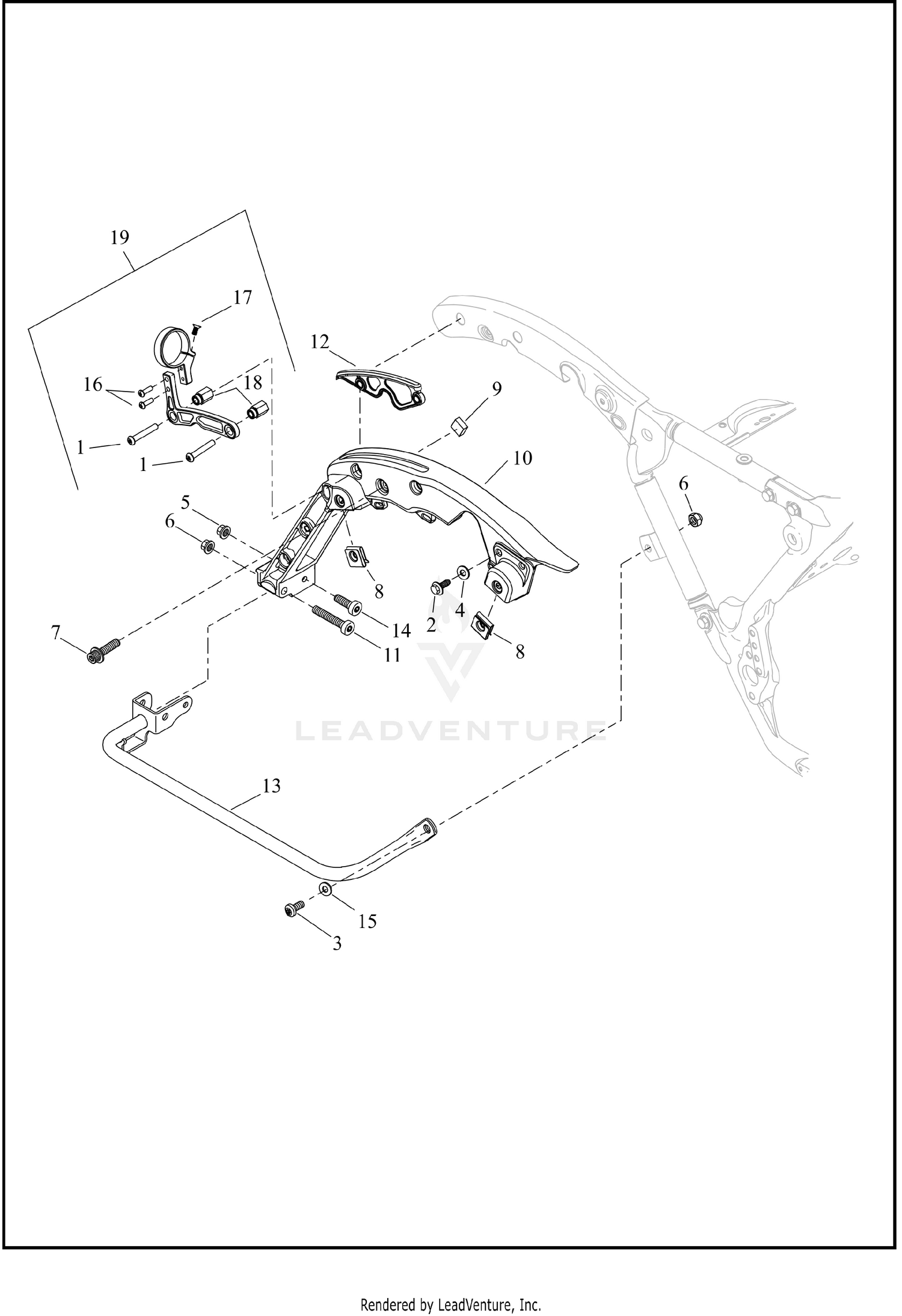 SUPPORTS, SADDLEBAG