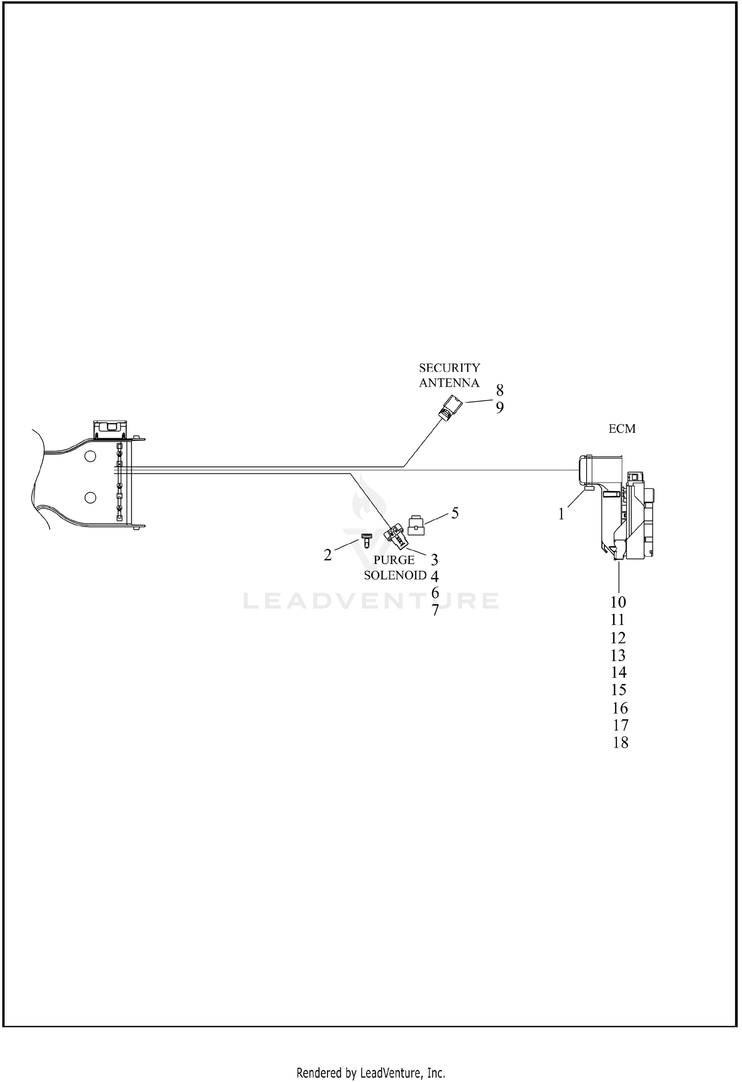 WIRING HARNESS, MAIN, ABS - FLHP (4 OF 9)