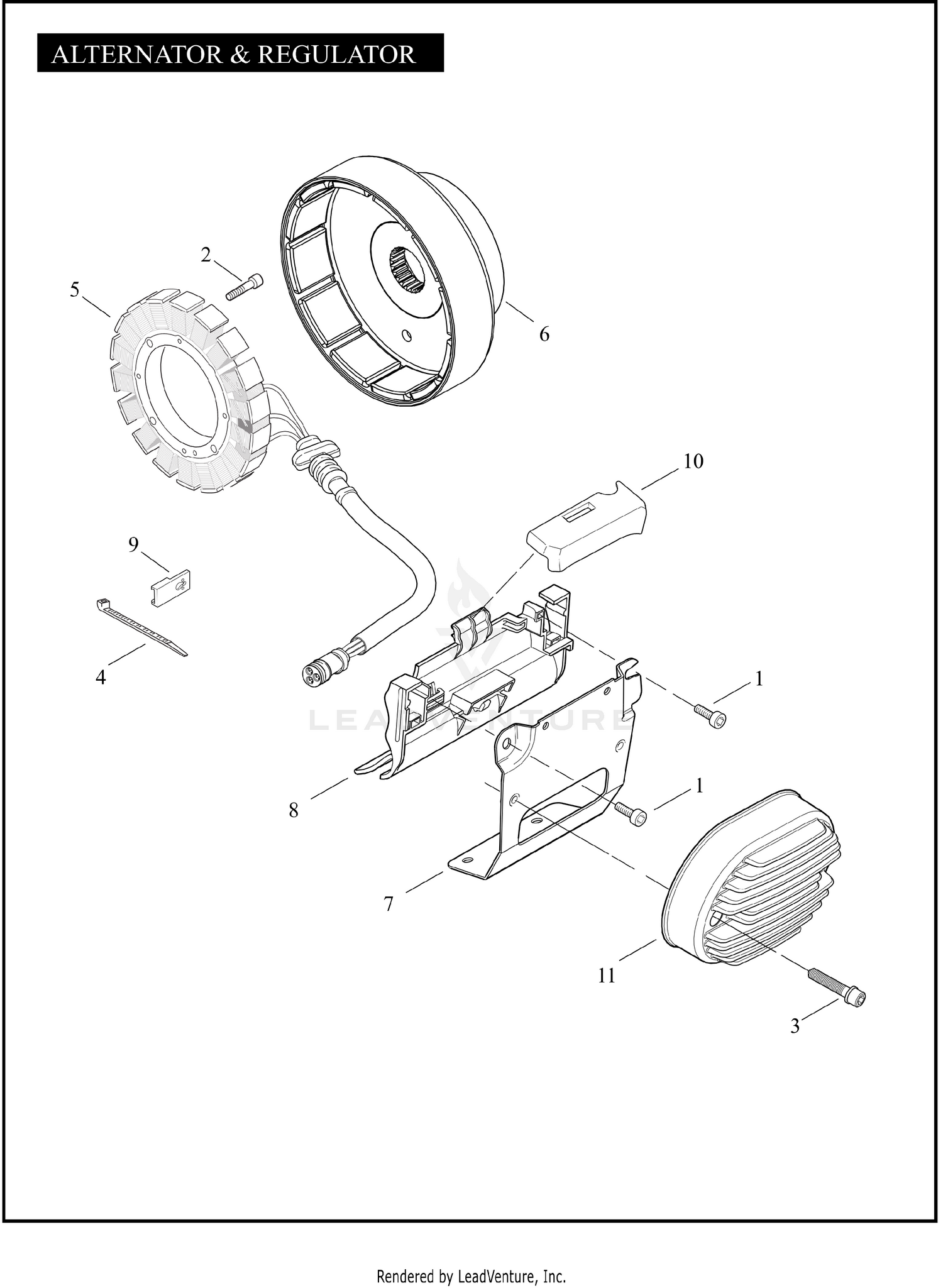 ALTERNATOR & REGULATOR