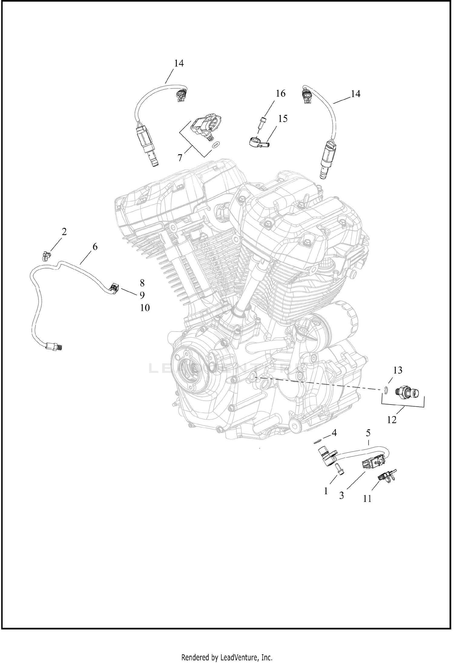 SENSORS AND SWITCHES, ENGINE