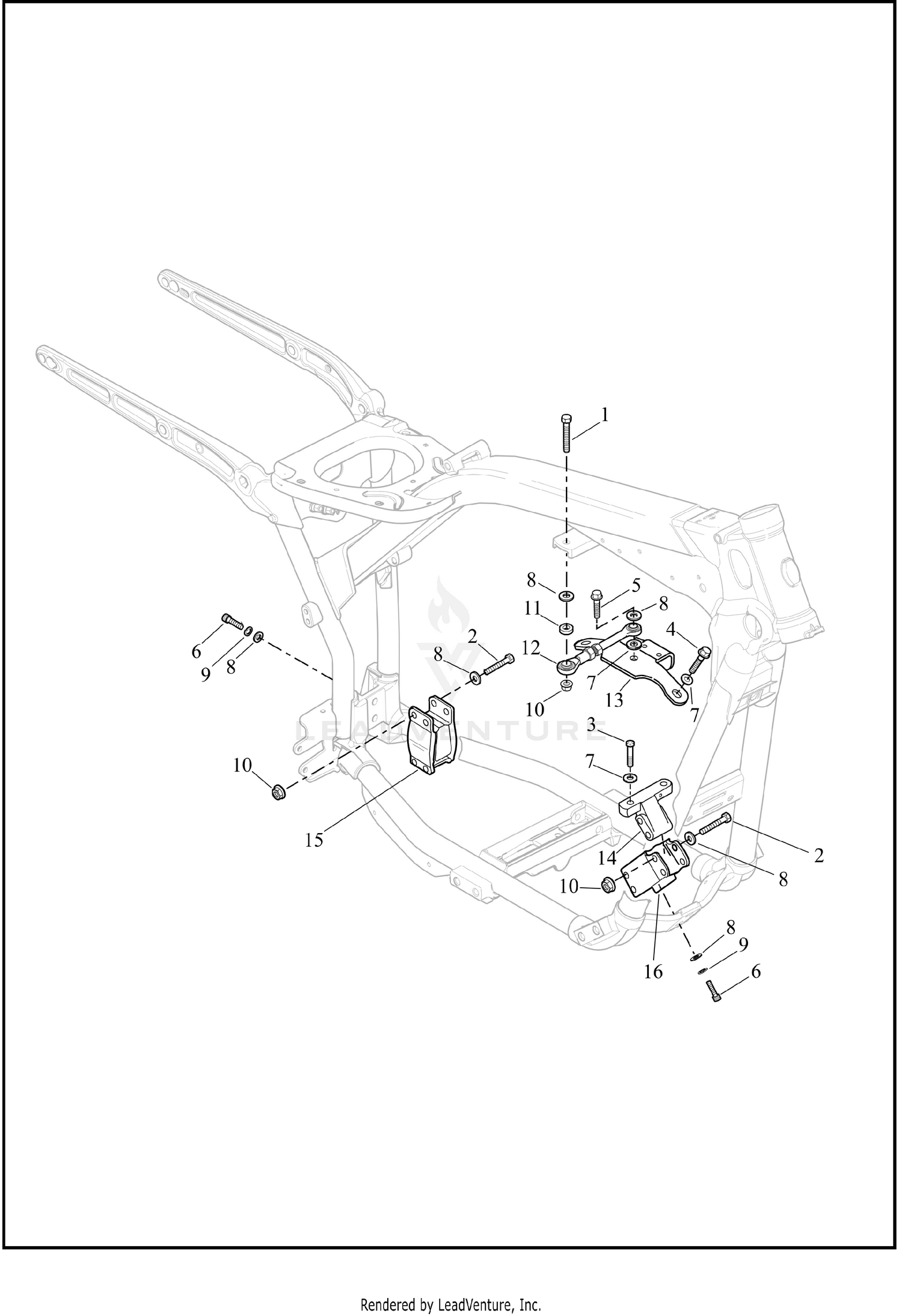 ENGINE MOUNTS & STABILIZER LINK
