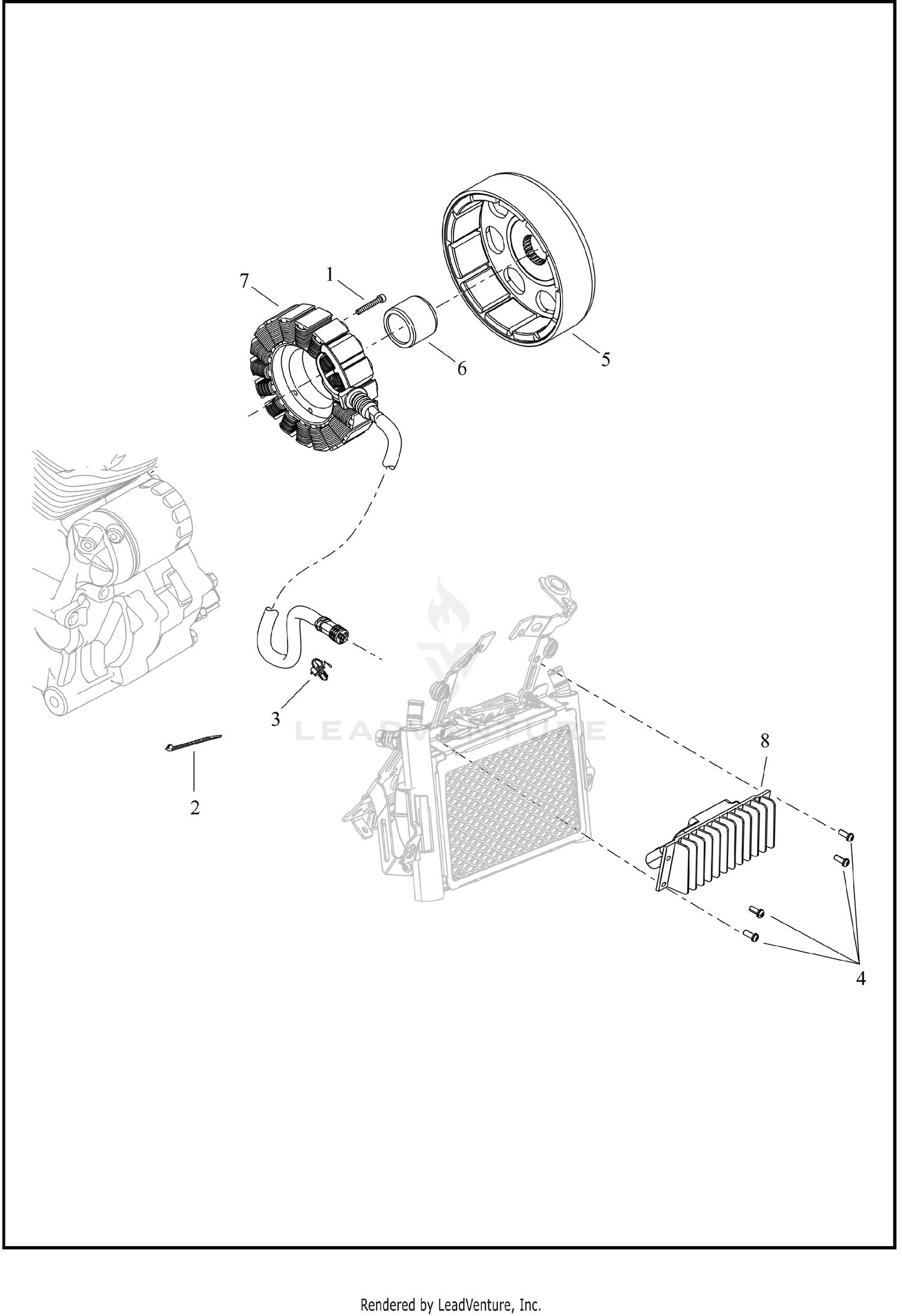 ALTERNATOR AND REGULATOR