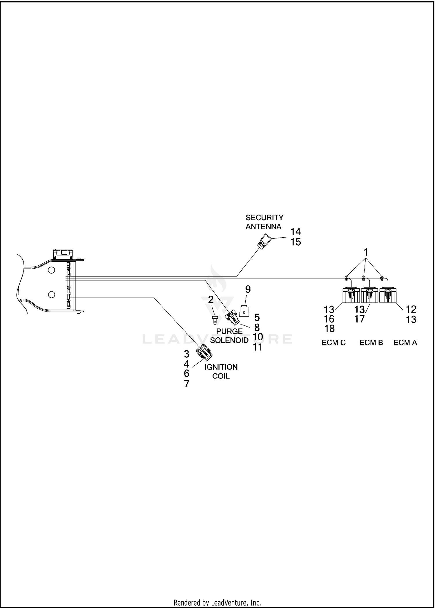 WIRING HARNESS, MAIN - FLHTCUTG (4 OF 8)