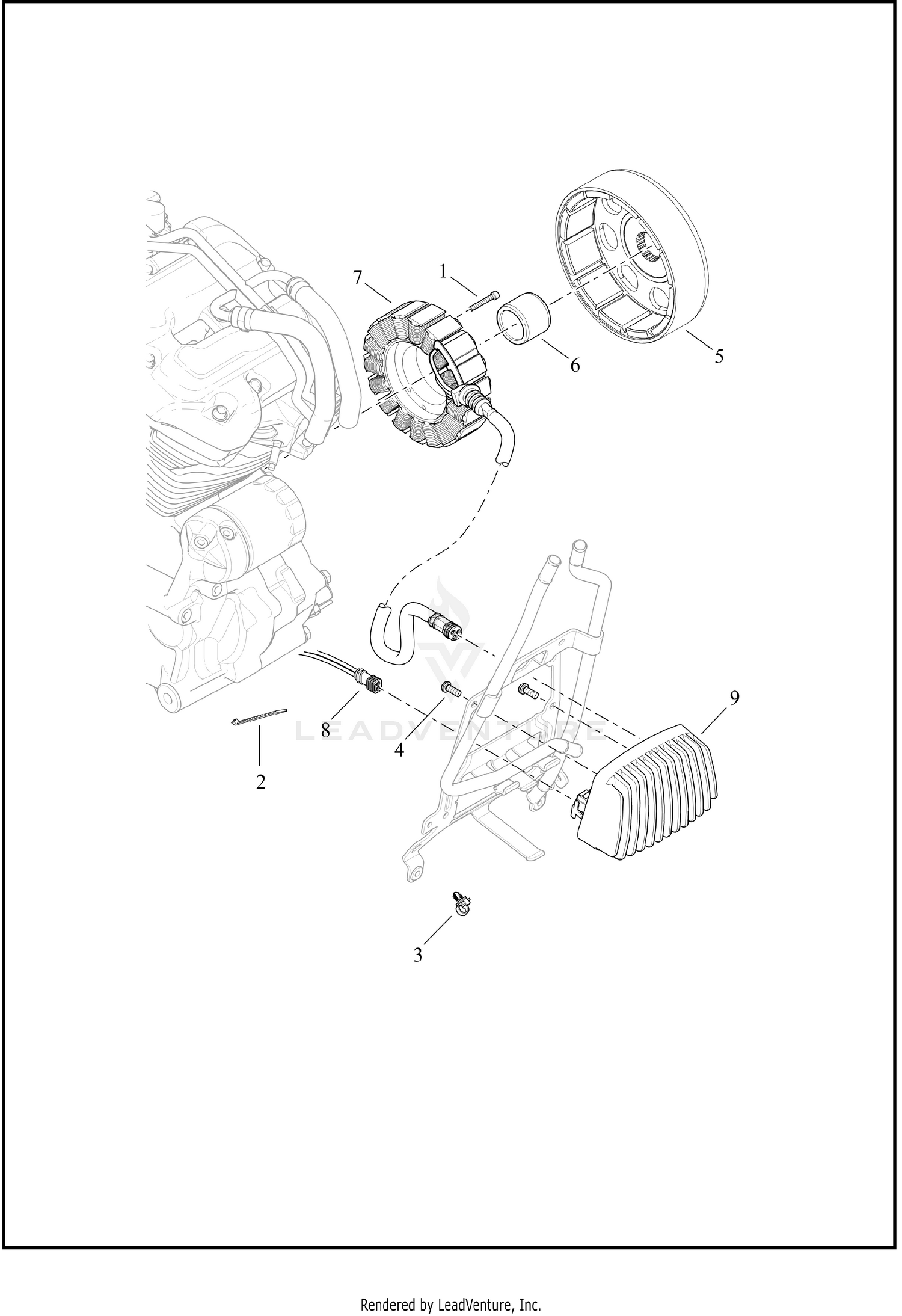 ALTERNATOR AND REGULATOR
