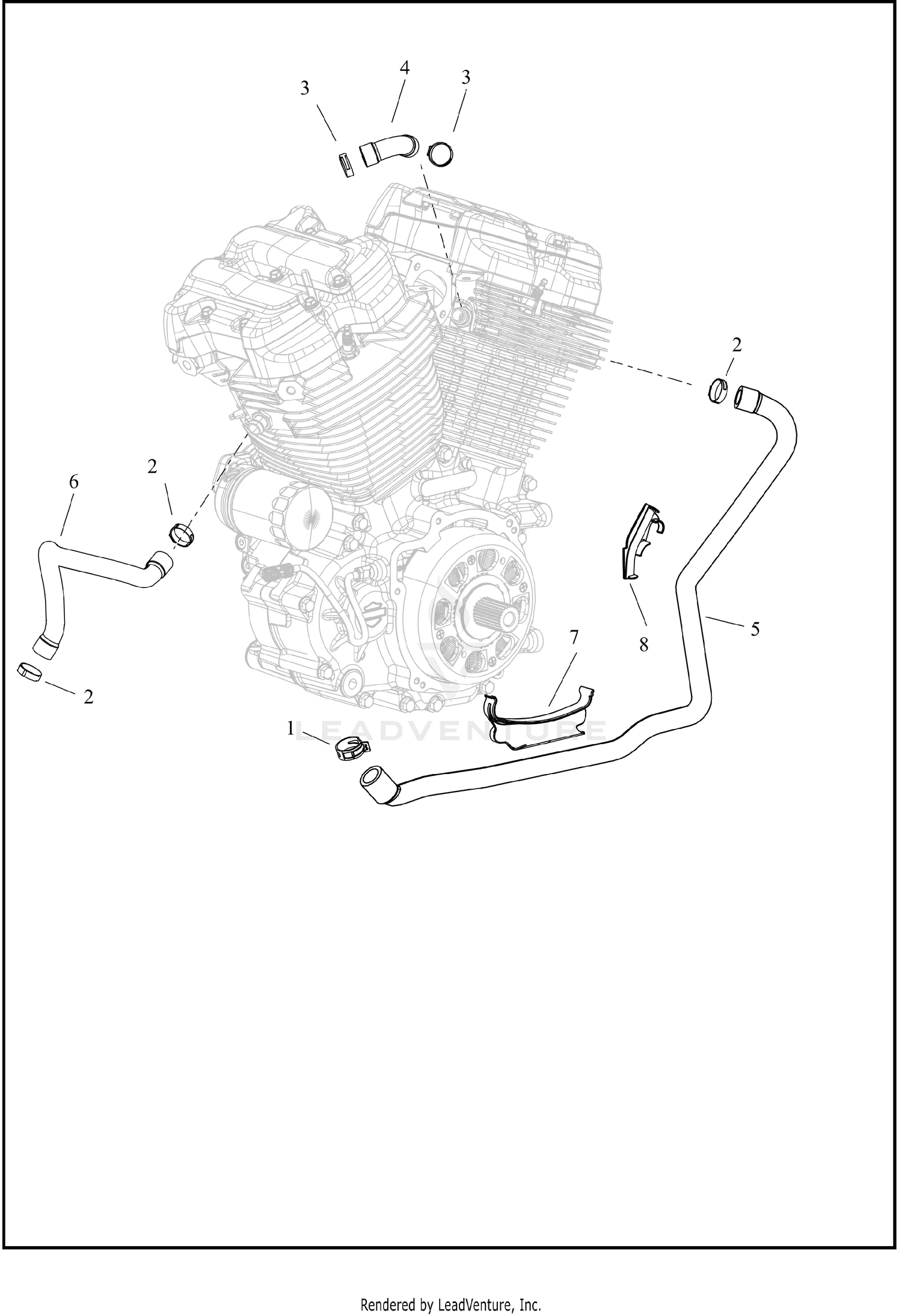 COOLING SYSTEM, ENGINE
