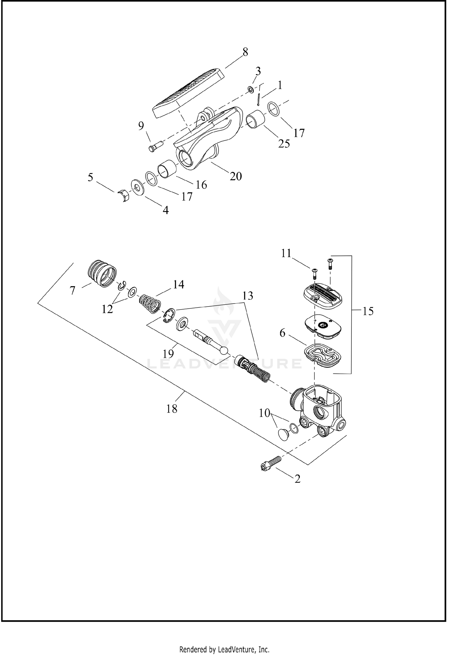 BRAKE CONTROL, REAR