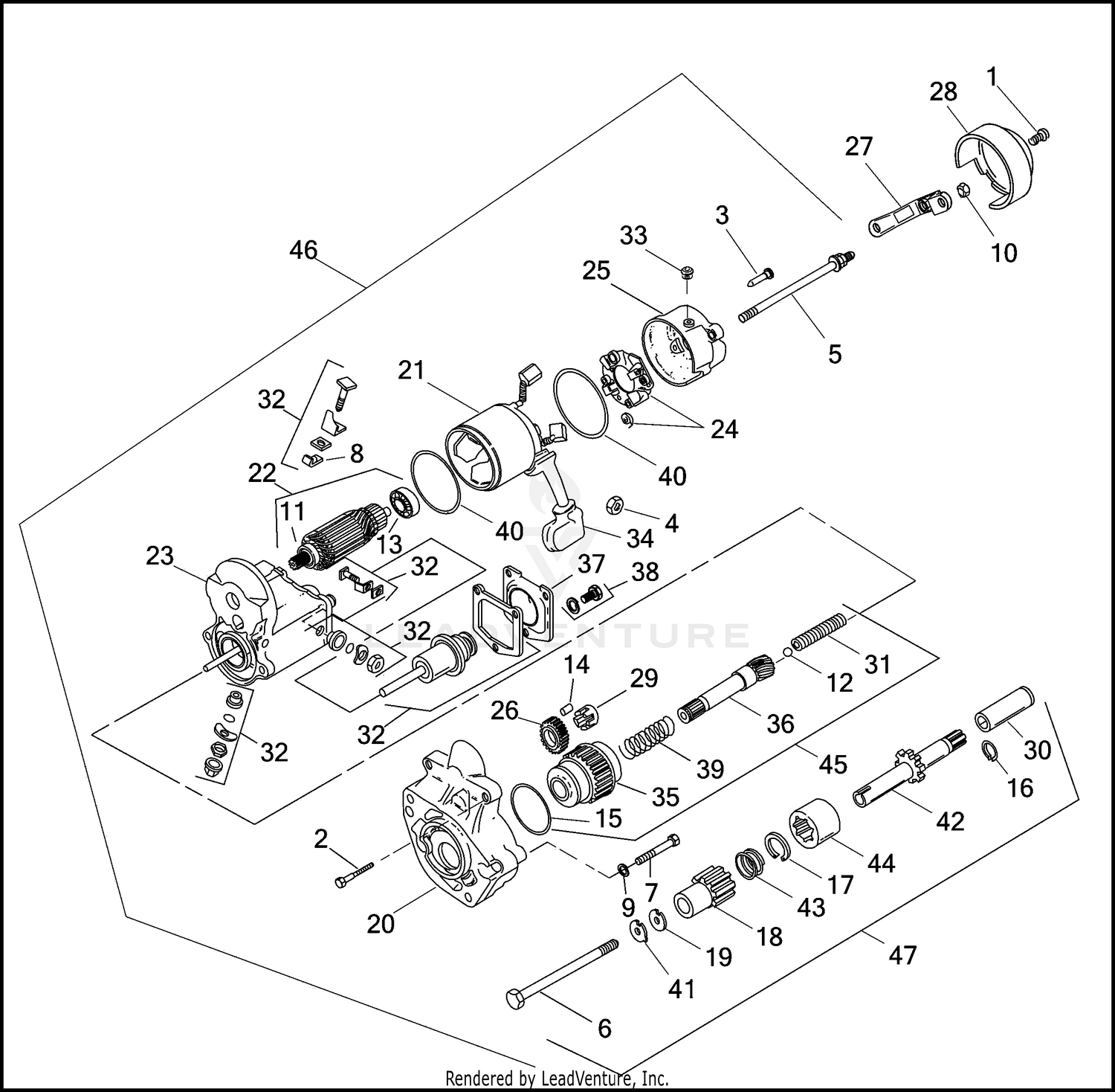 STARTER MOTOR