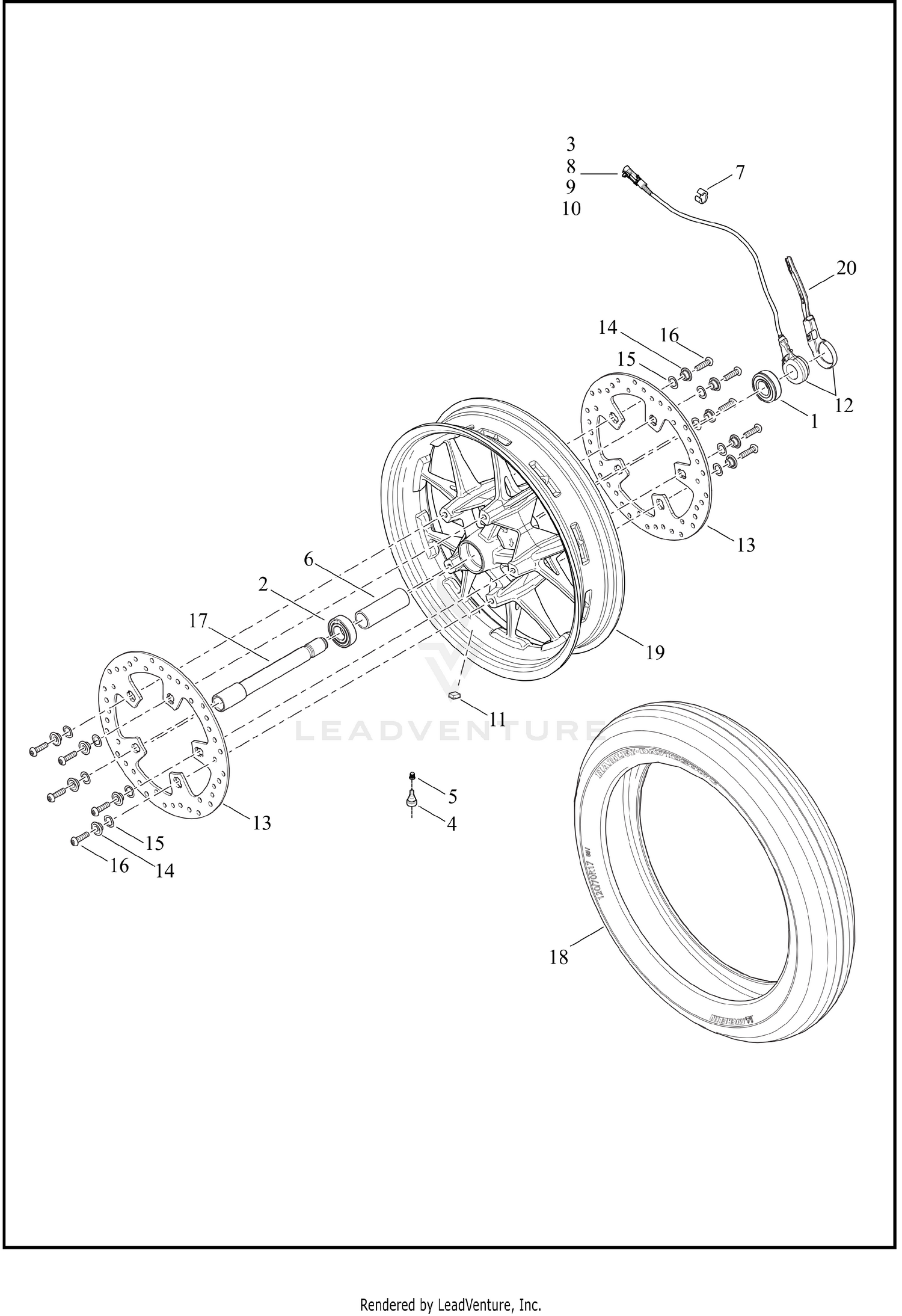 Assembly diagram