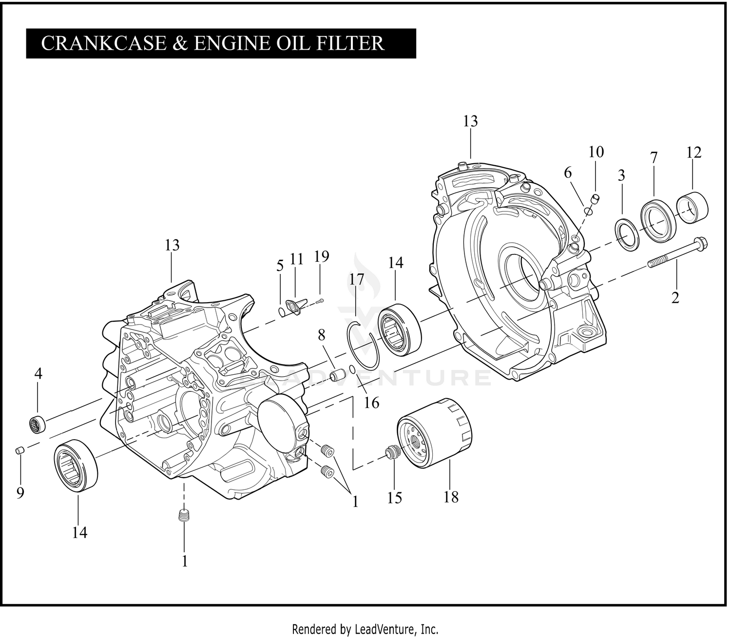 CRANKCASE & ENGINE OIL FILTER - TWIN CAM 88™