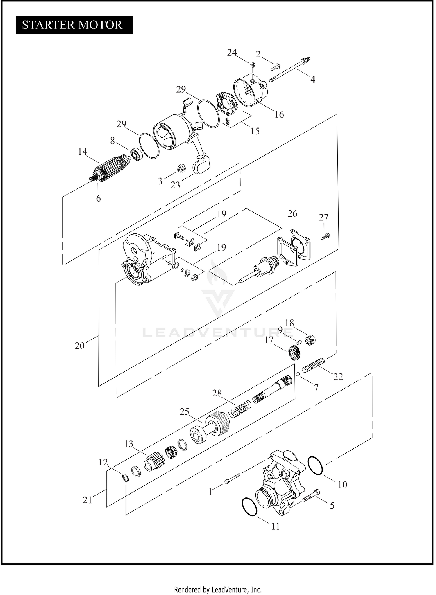 STARTER MOTOR