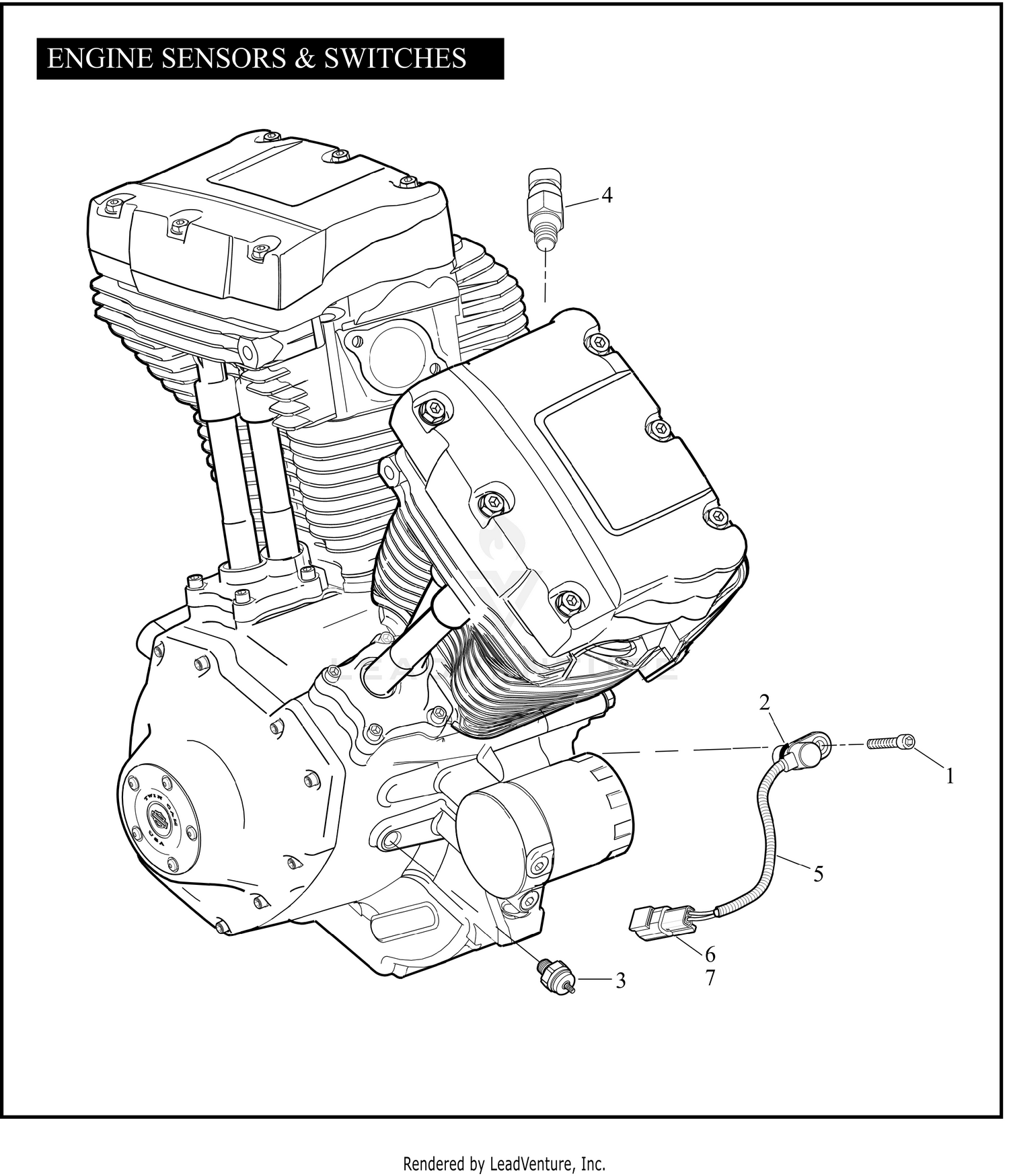 ENGINE SENSORS & SWITCHES