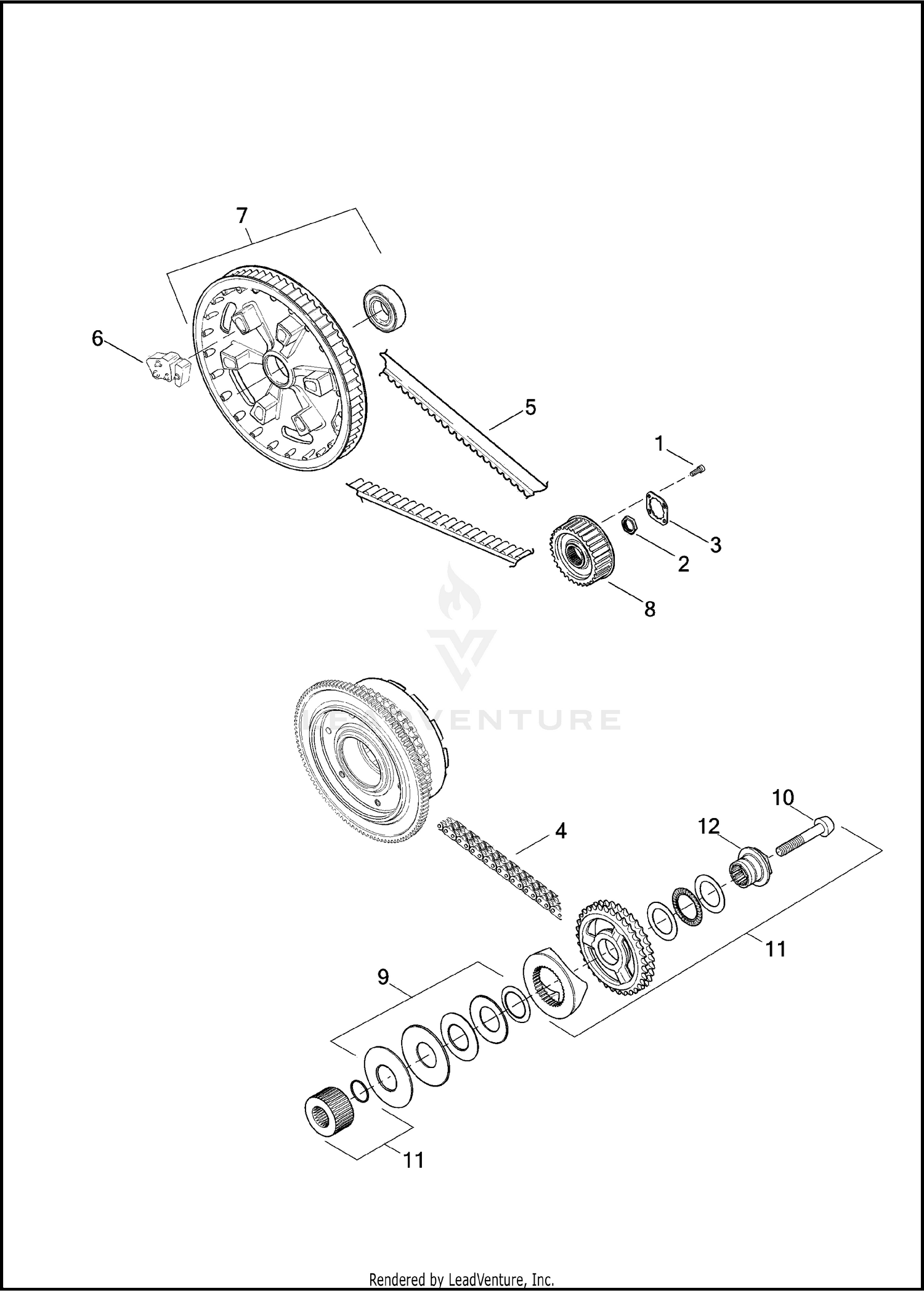 BELT, CHAINS AND SPROCKETS