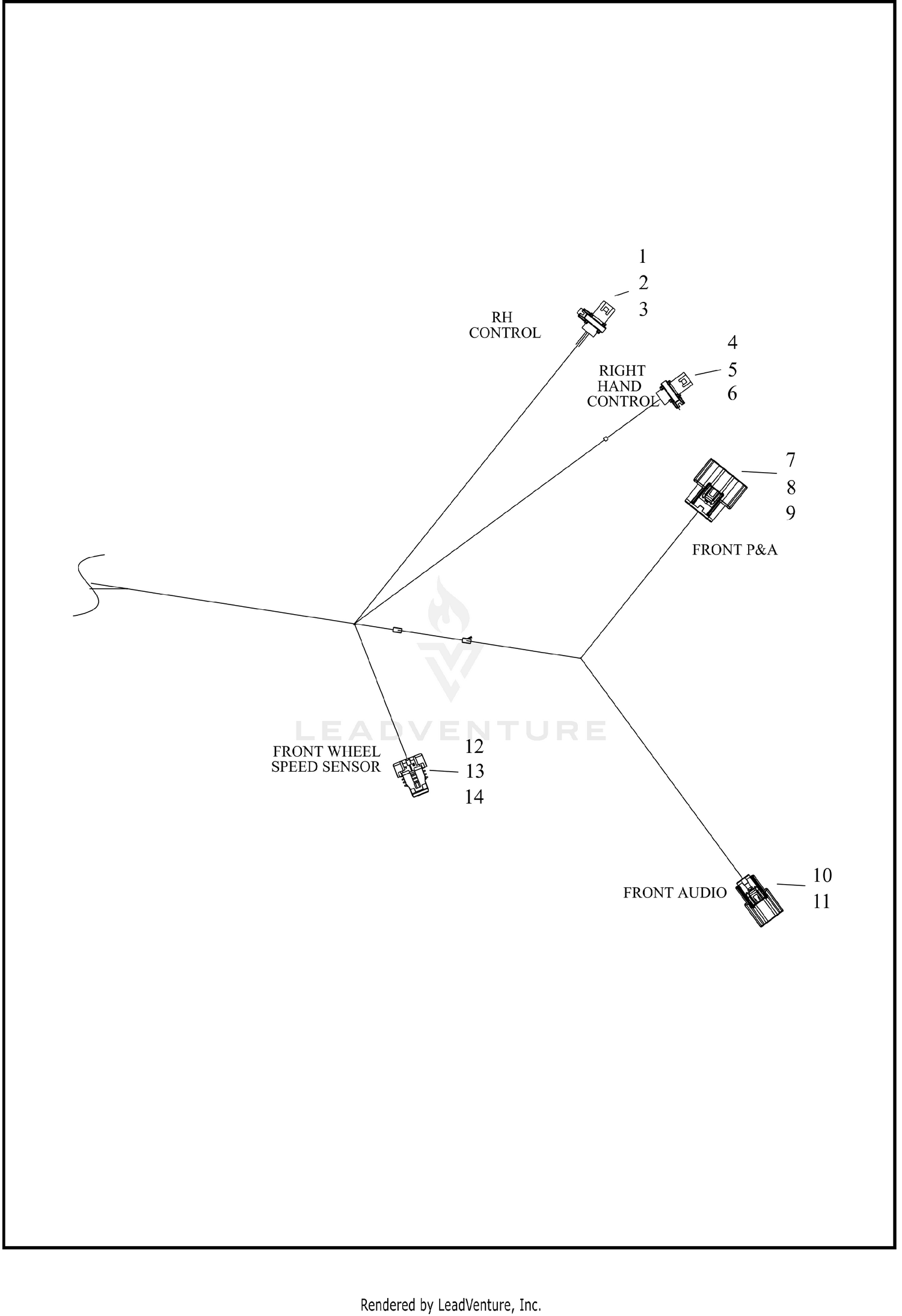 WIRING HARNESS, MAIN (2 OF 11)