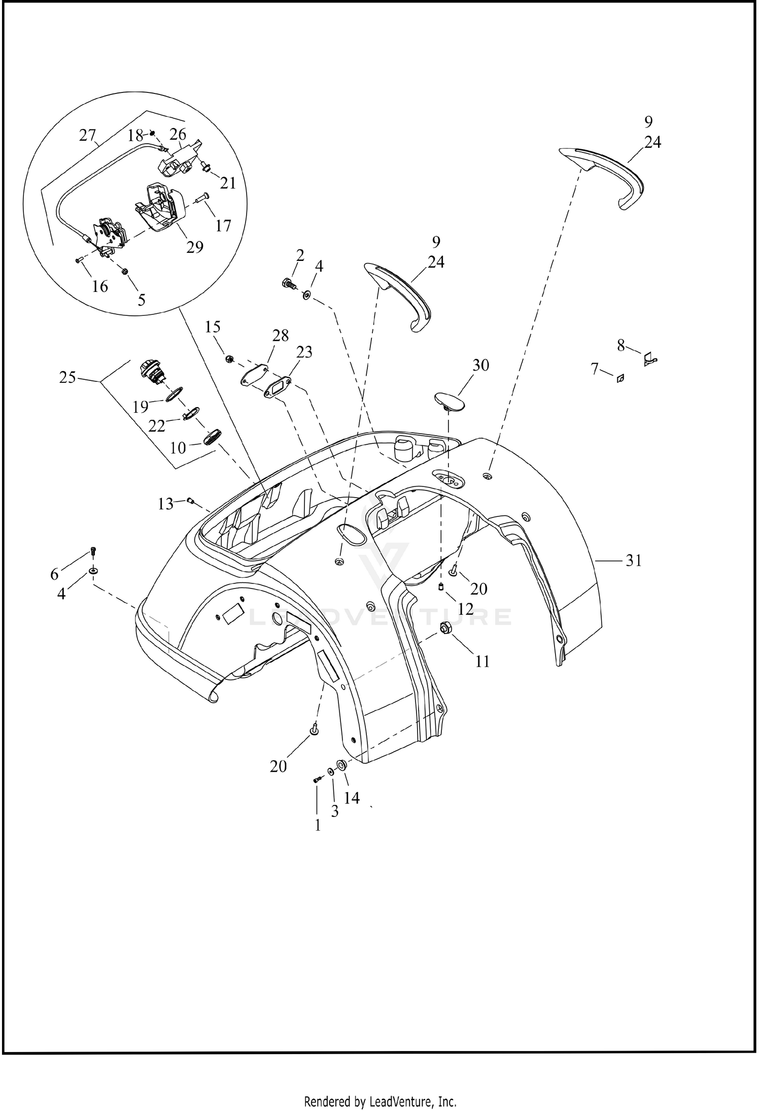 BODY ASSEMBLY - FLTRT
