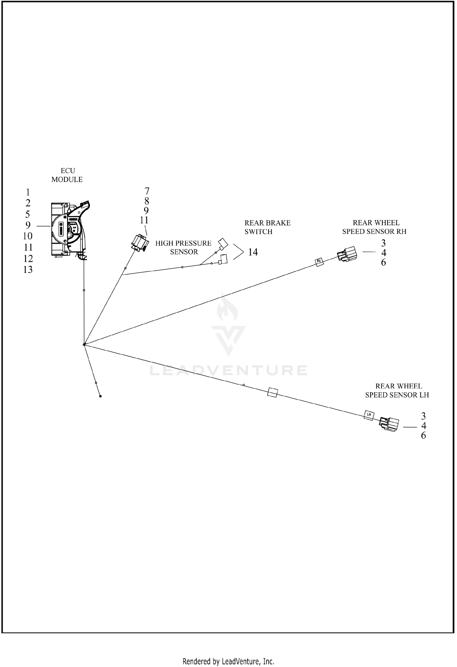 WIRING HARNESS, MAIN - FLHTCUTG, FLHTCUTGANV (8 OF 10)