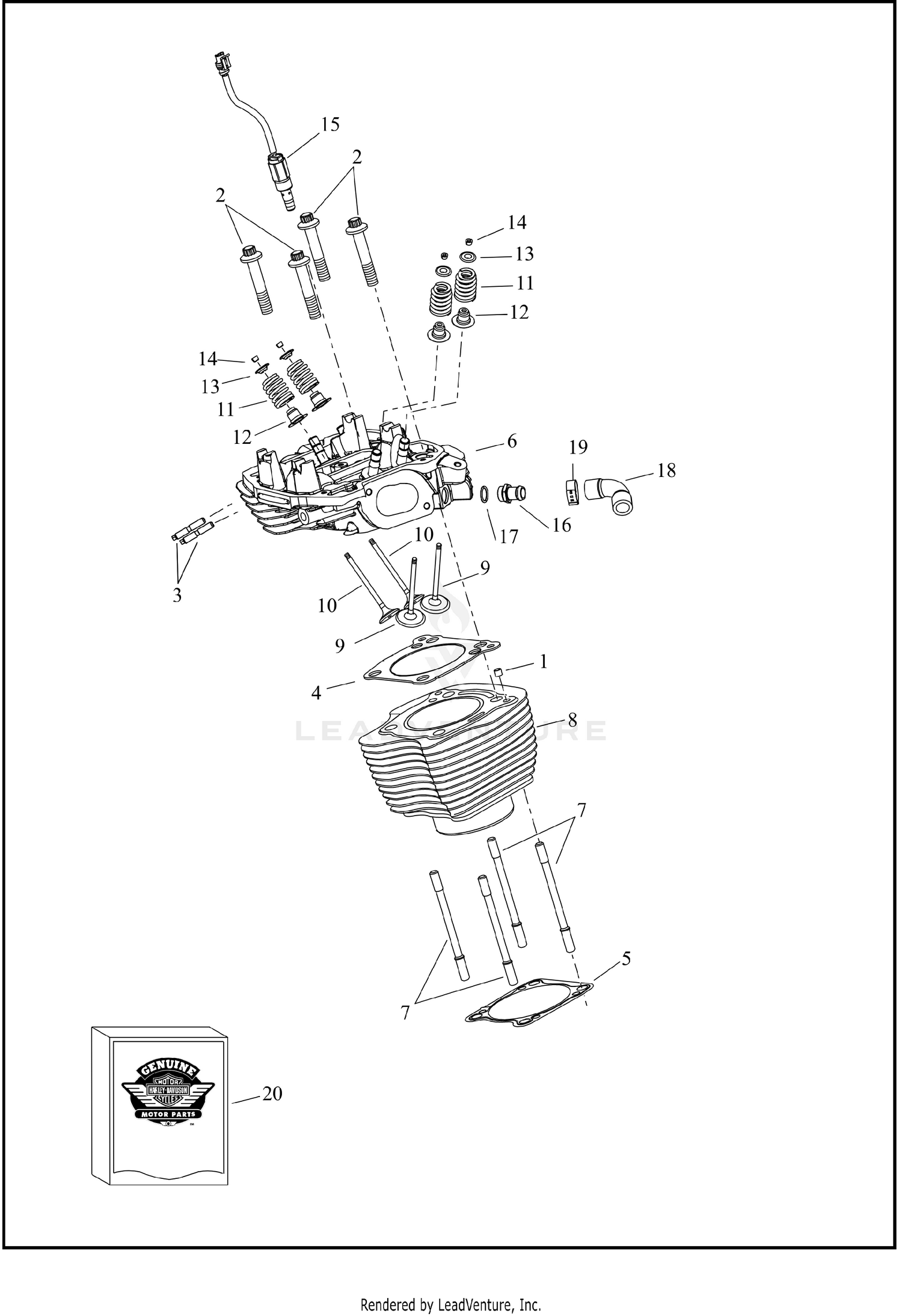 CYLINDERS, HEADS AND VALVES