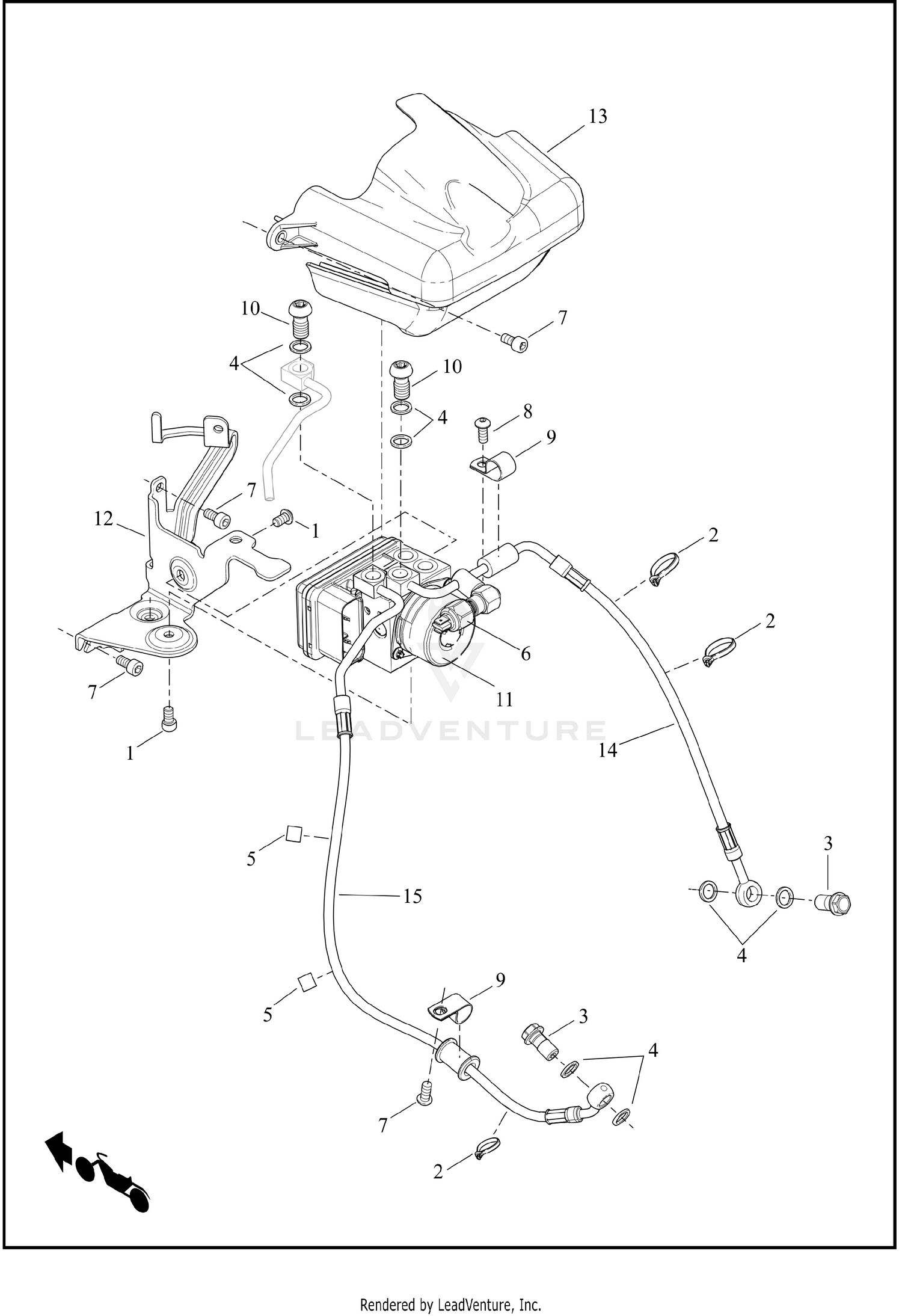 BRAKE LINES, REAR