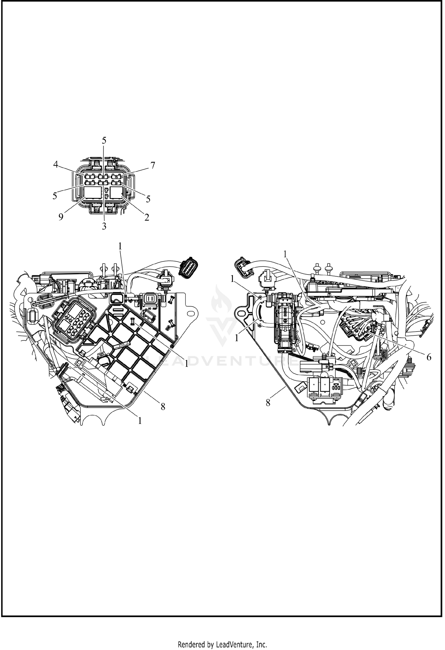 WIRING HARNESS, MAIN (10 OF 11)