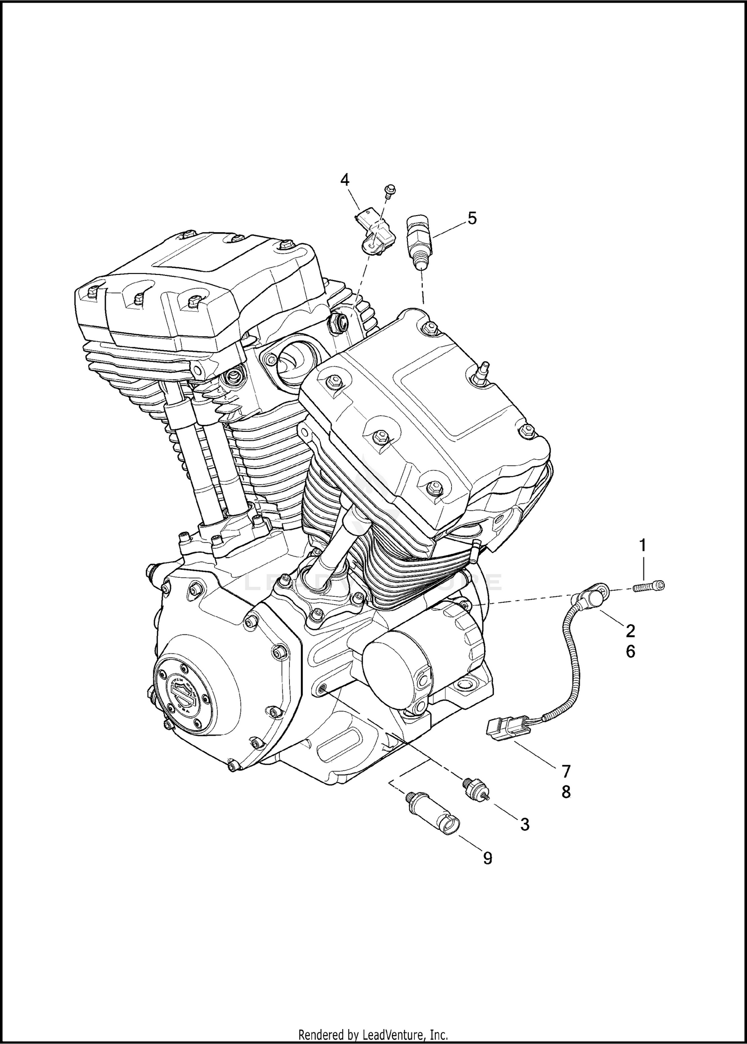 SENSORS AND SWITCHES, ENGINE