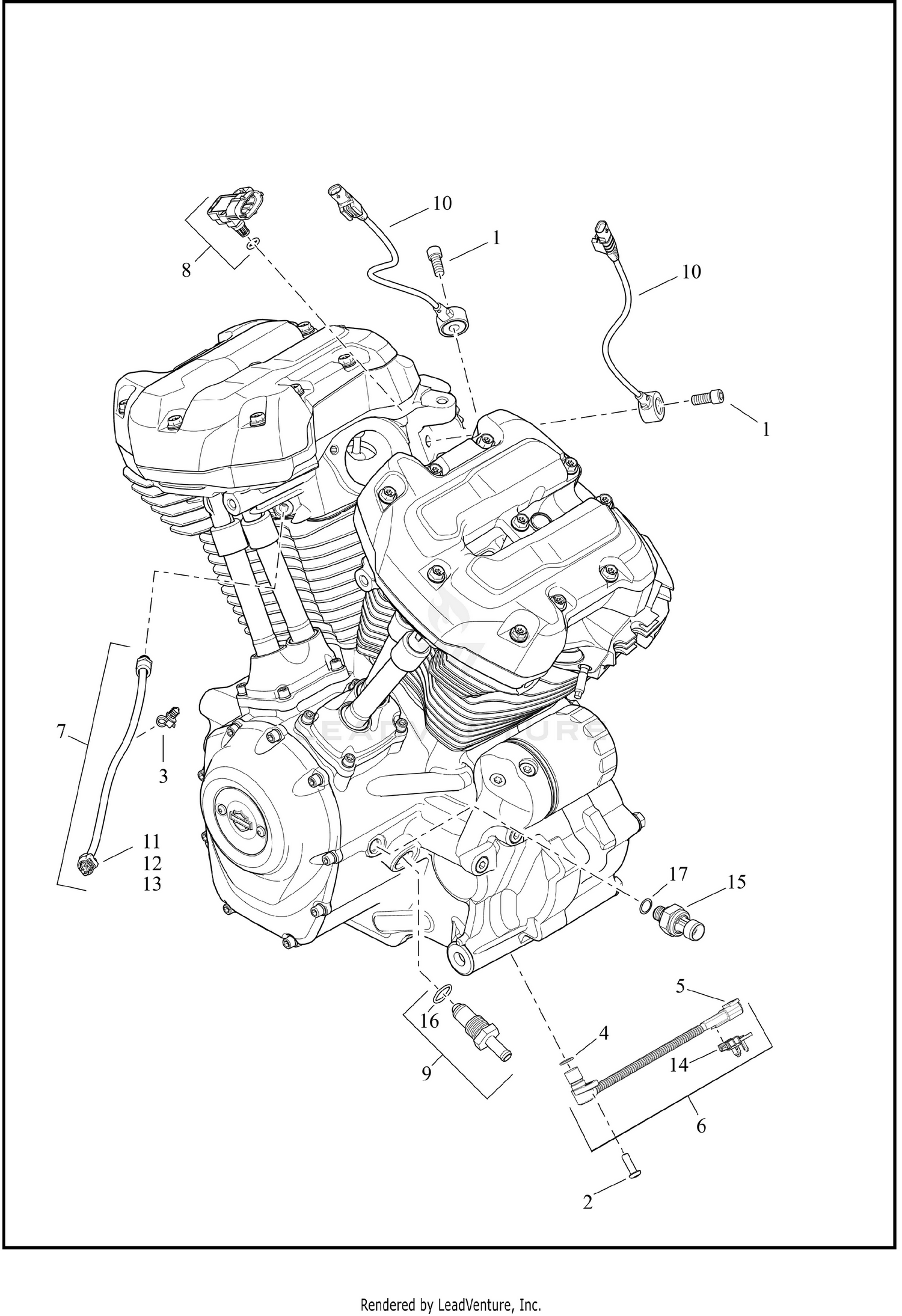 SENSORS AND SWITCHES, ENGINE