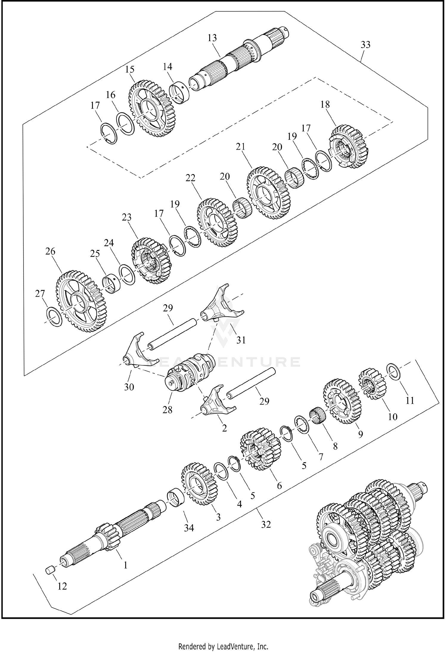 TRANSMISSION GEARS