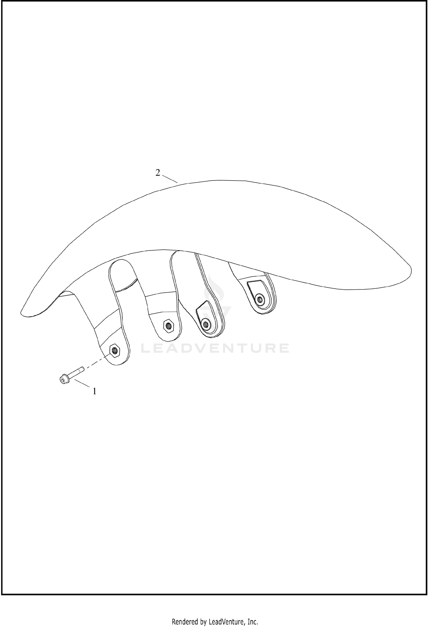 FENDER, FRONT