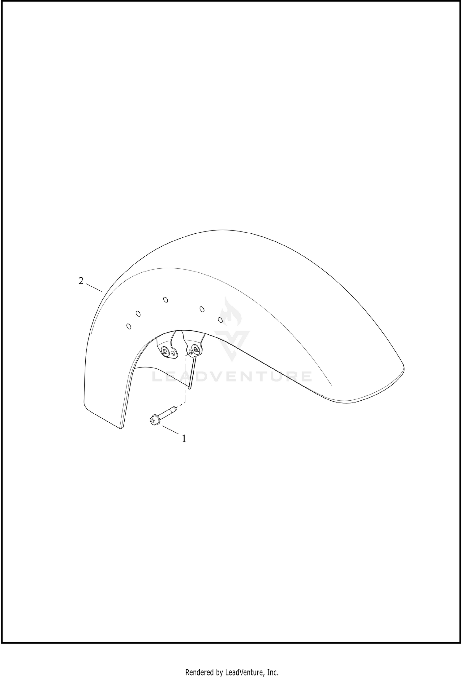 FENDER, FRONT