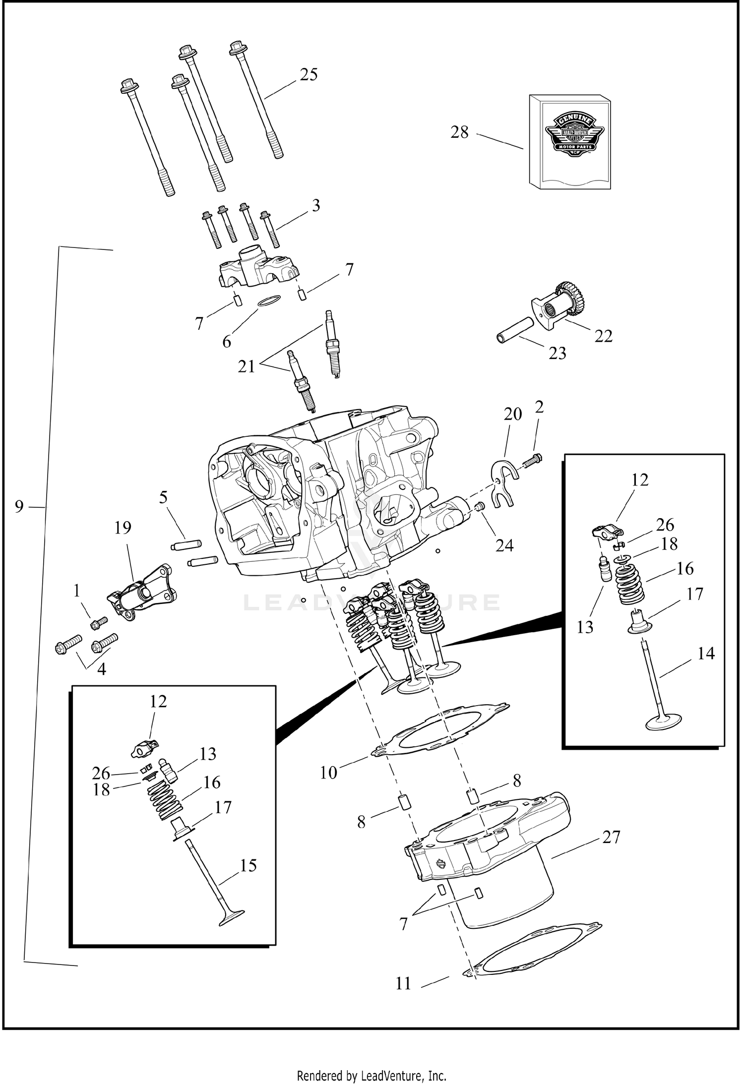 CYLINDERS, HEADS AND VALVES