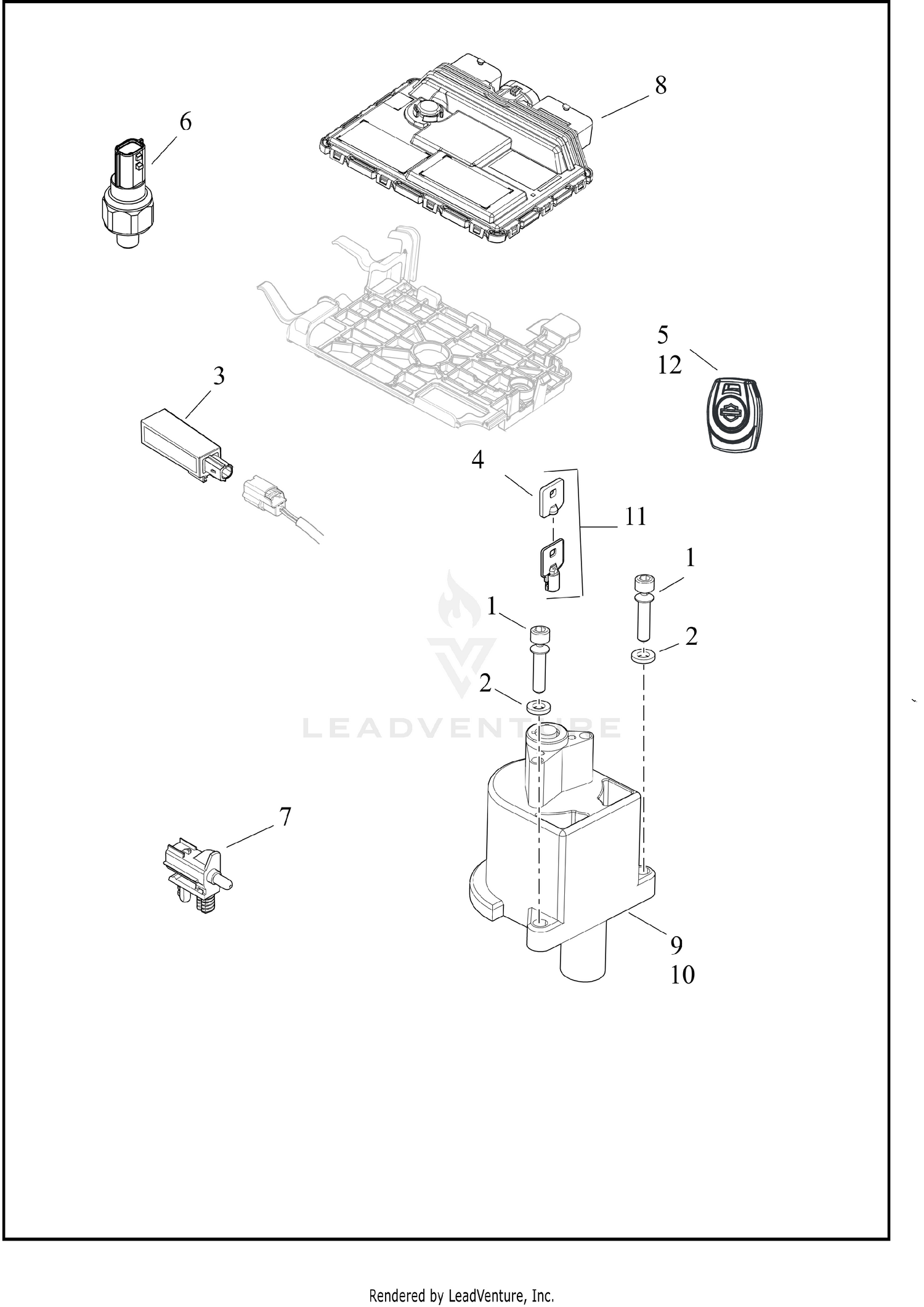BODY CONTROL MODULE, SWITCHES