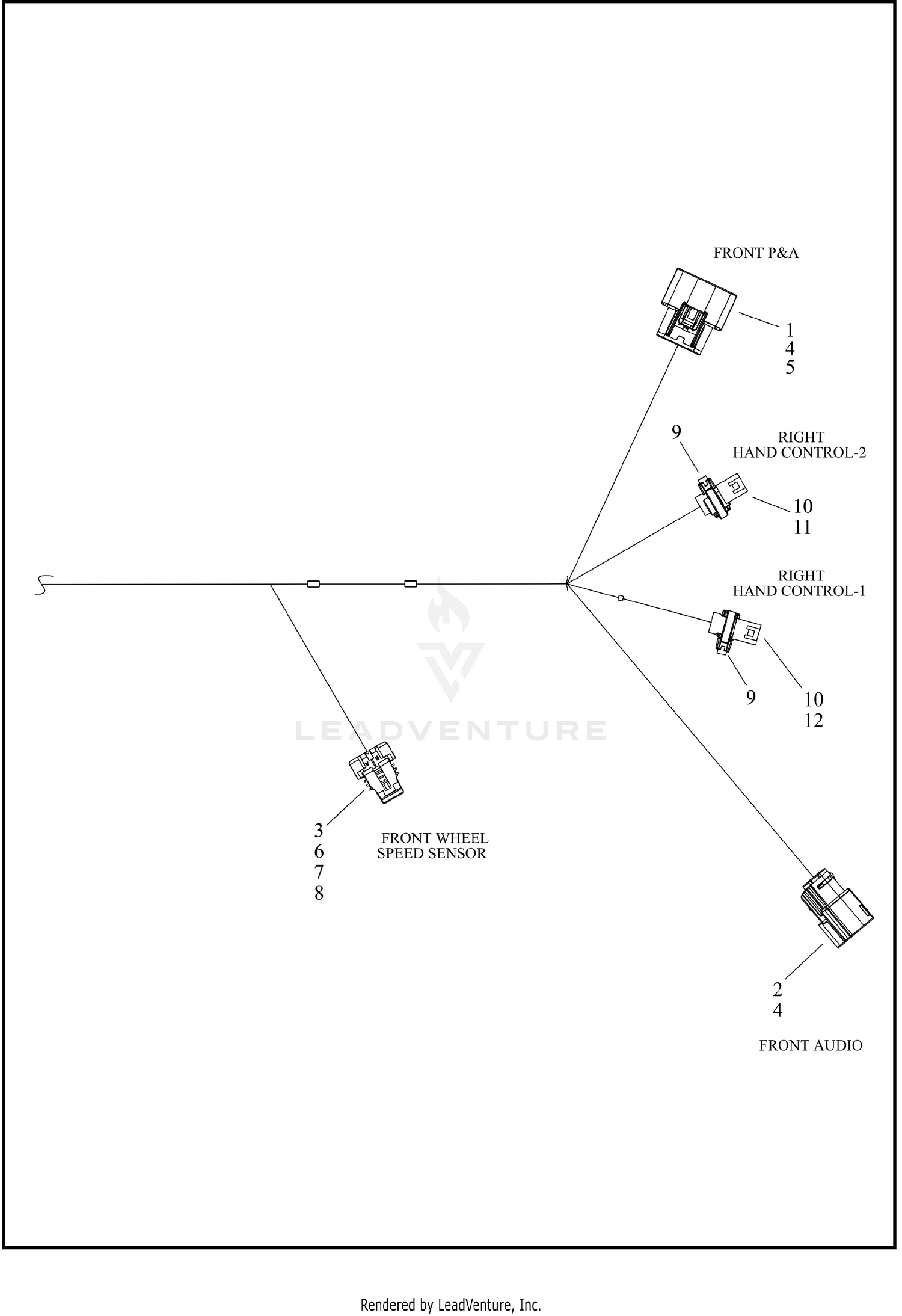 WIRING HARNESS, MAIN (2  OF 11)