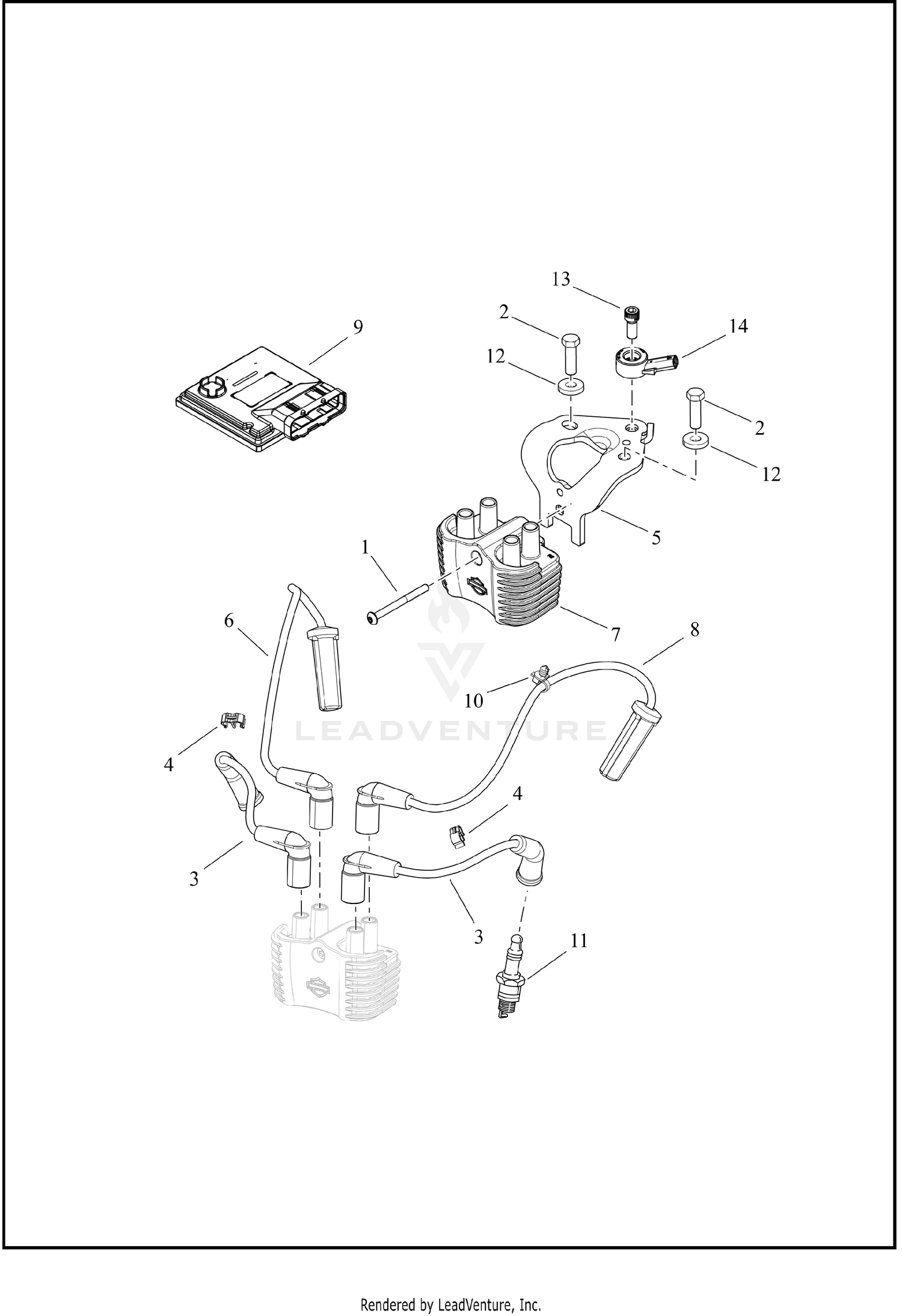ELECTRONIC CONTROL MODULE (ECM) AND COIL