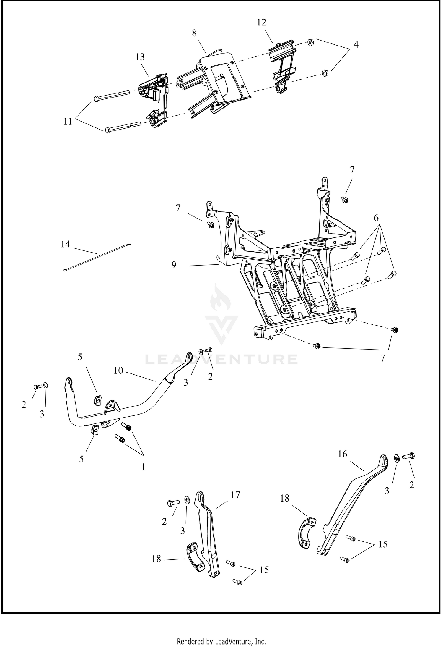 FAIRING, INNER - FLTRX/FLTRXL (2 OF 2)