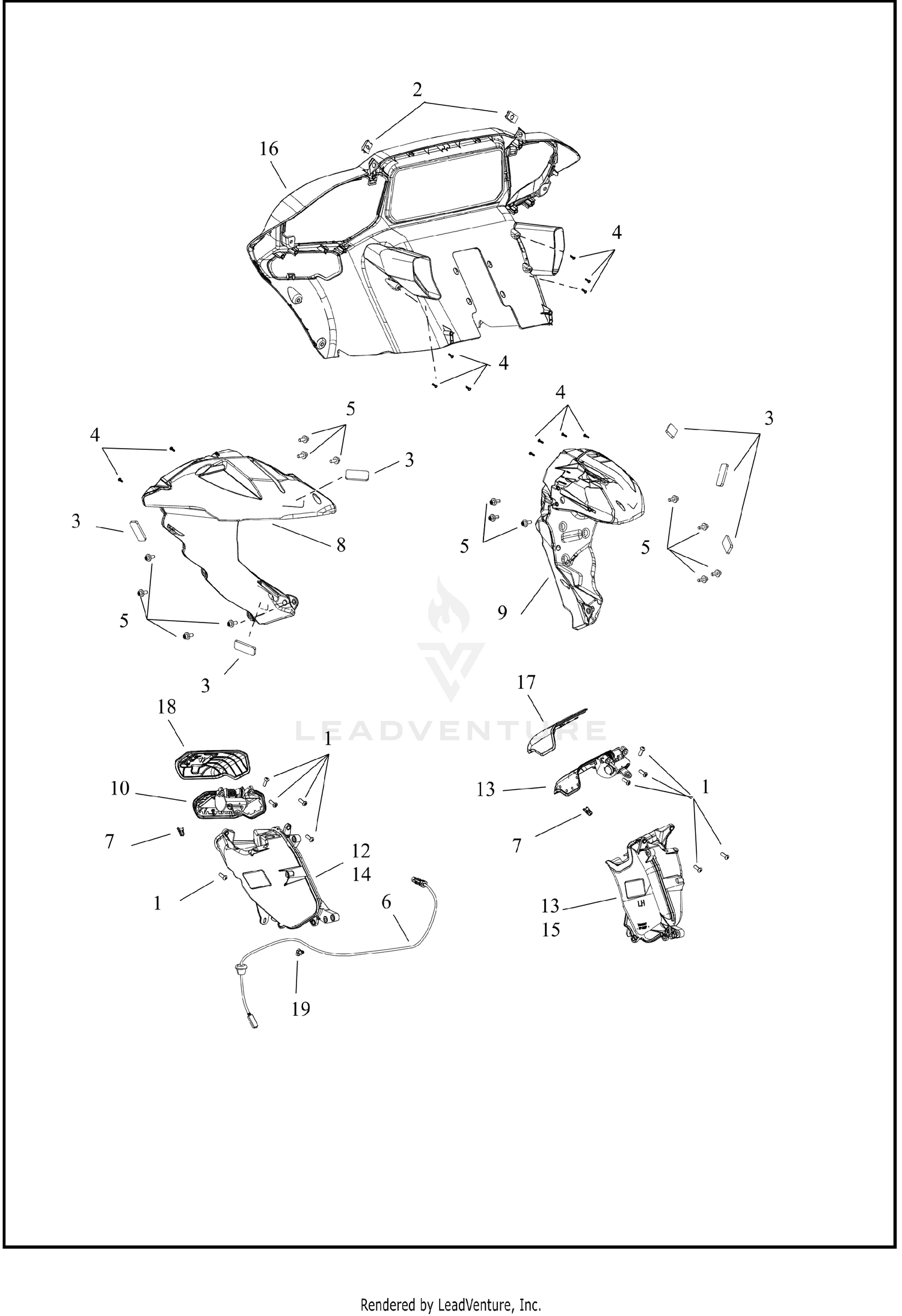FAIRING, INNER - FLTRT
