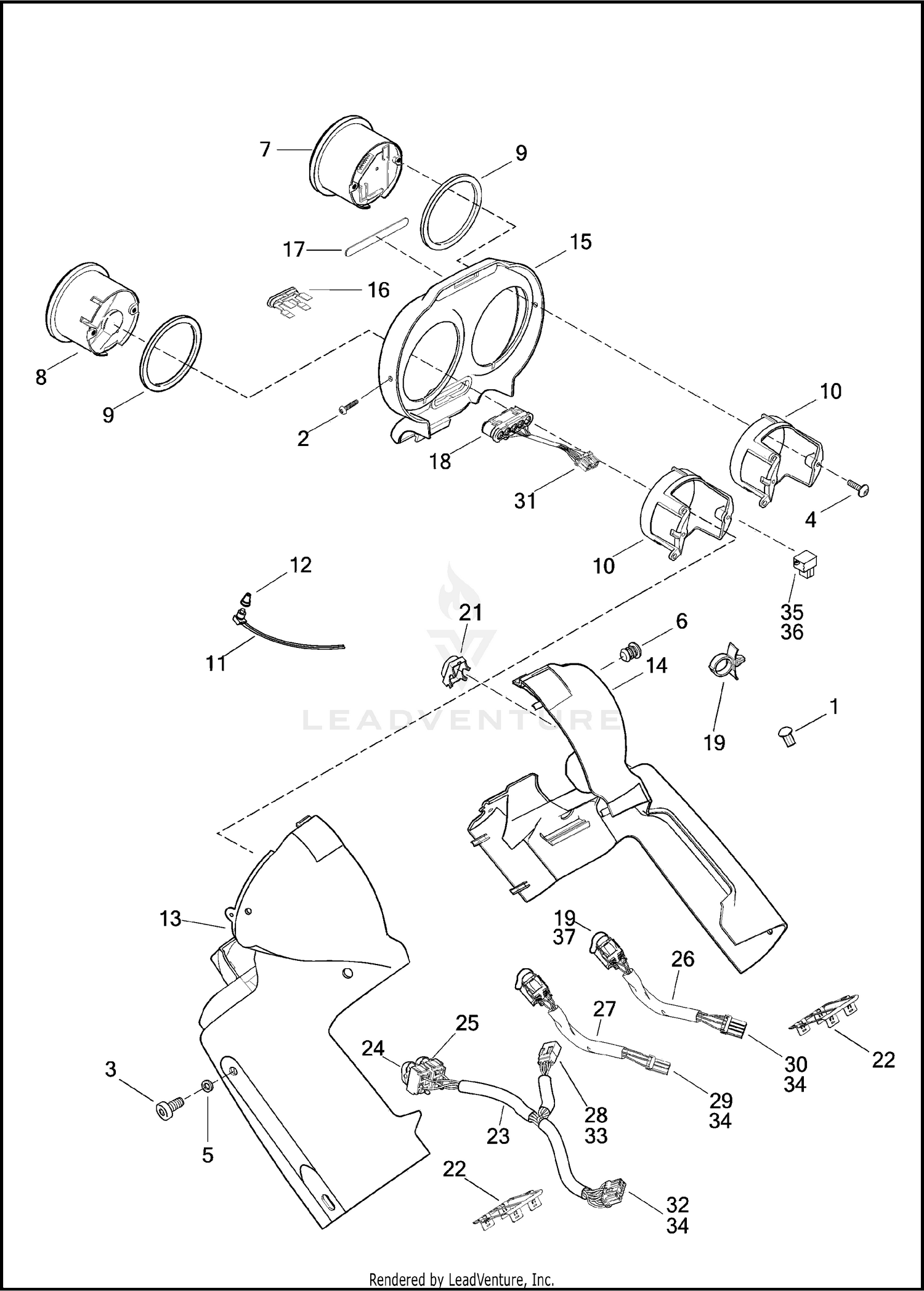 SPEEDOMETER & TACHOMETER