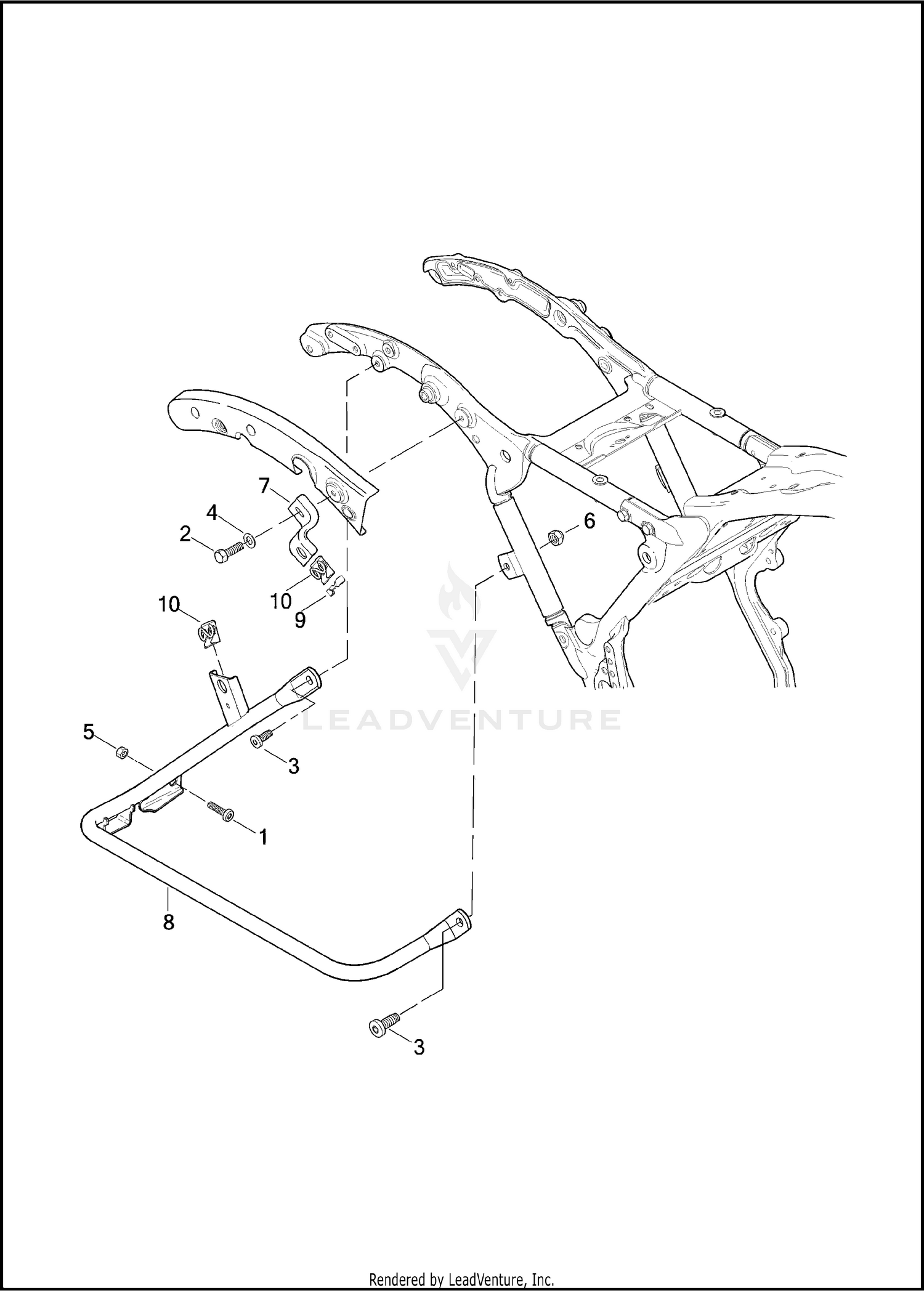 GUARDS, SADDLEBAG