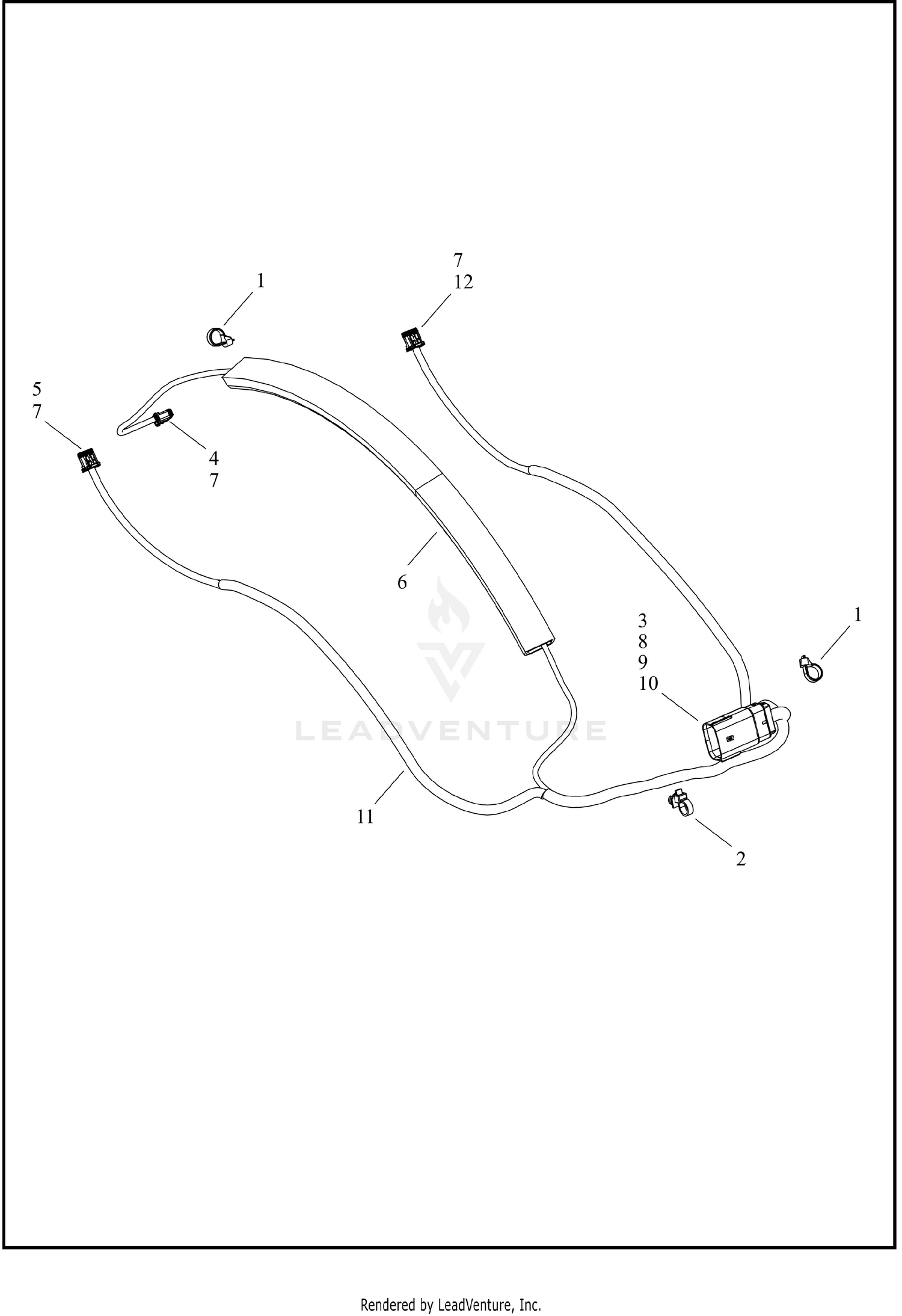 REAR LIGHTING HARNESS