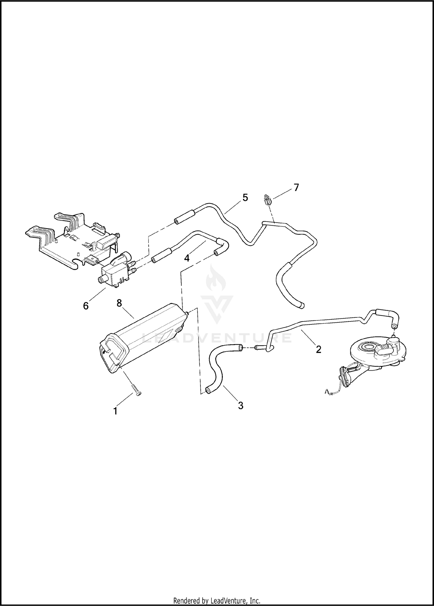 EVAPORATIVE EMISSIONS COMPONENTS