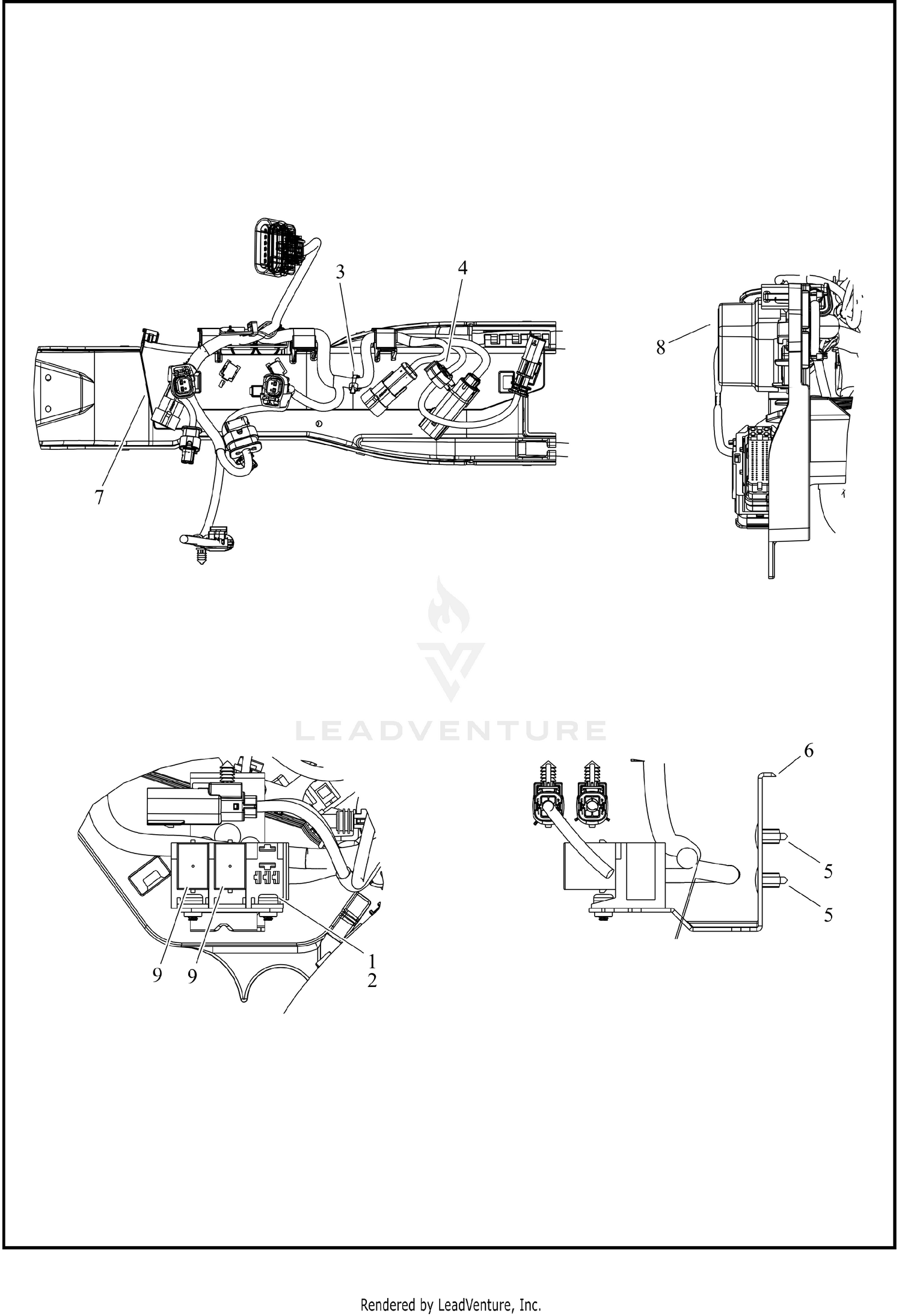 WIRING HARNESS, MAIN (11 OF 11)