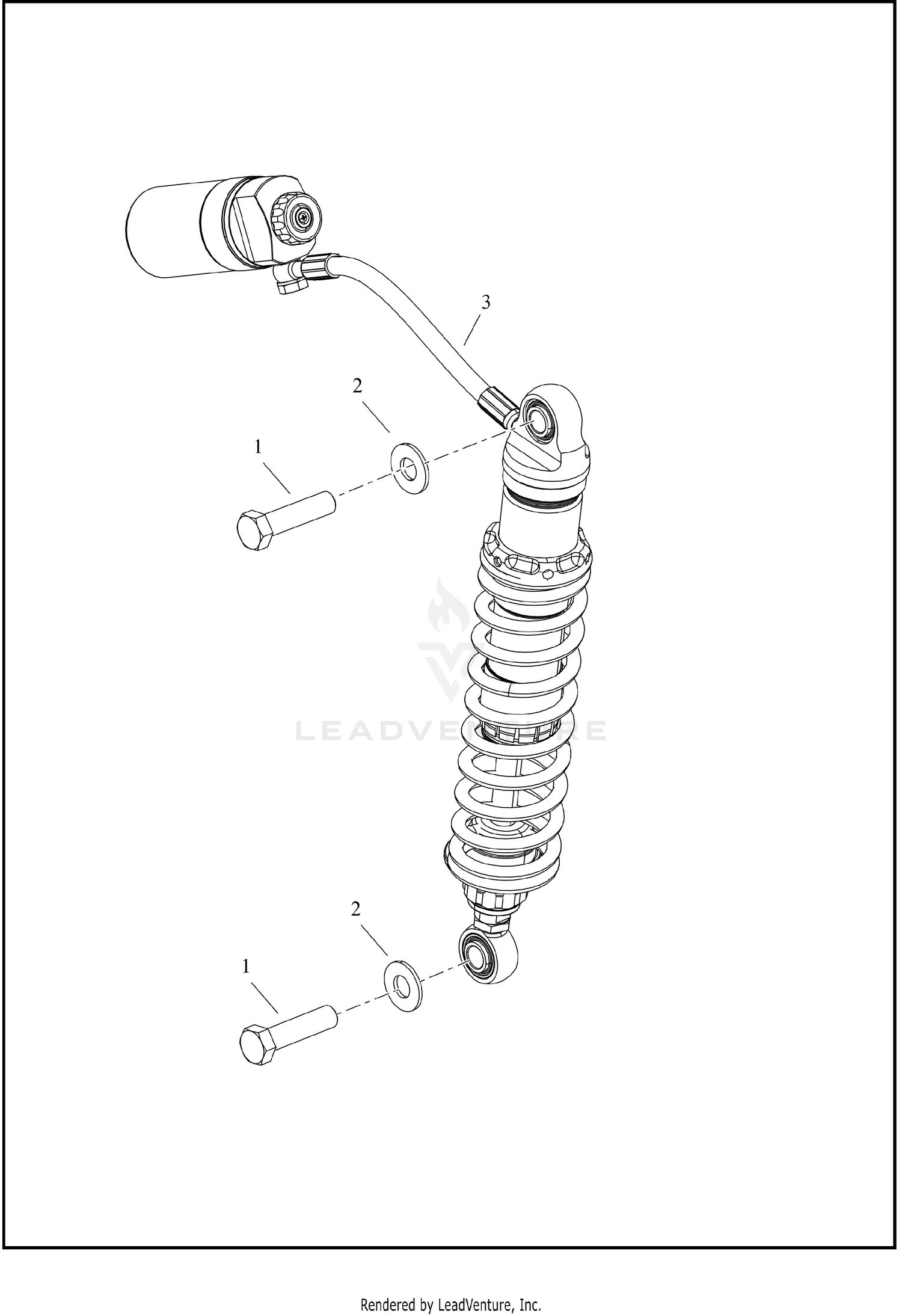 SHOCK ABSORBERS, REAR