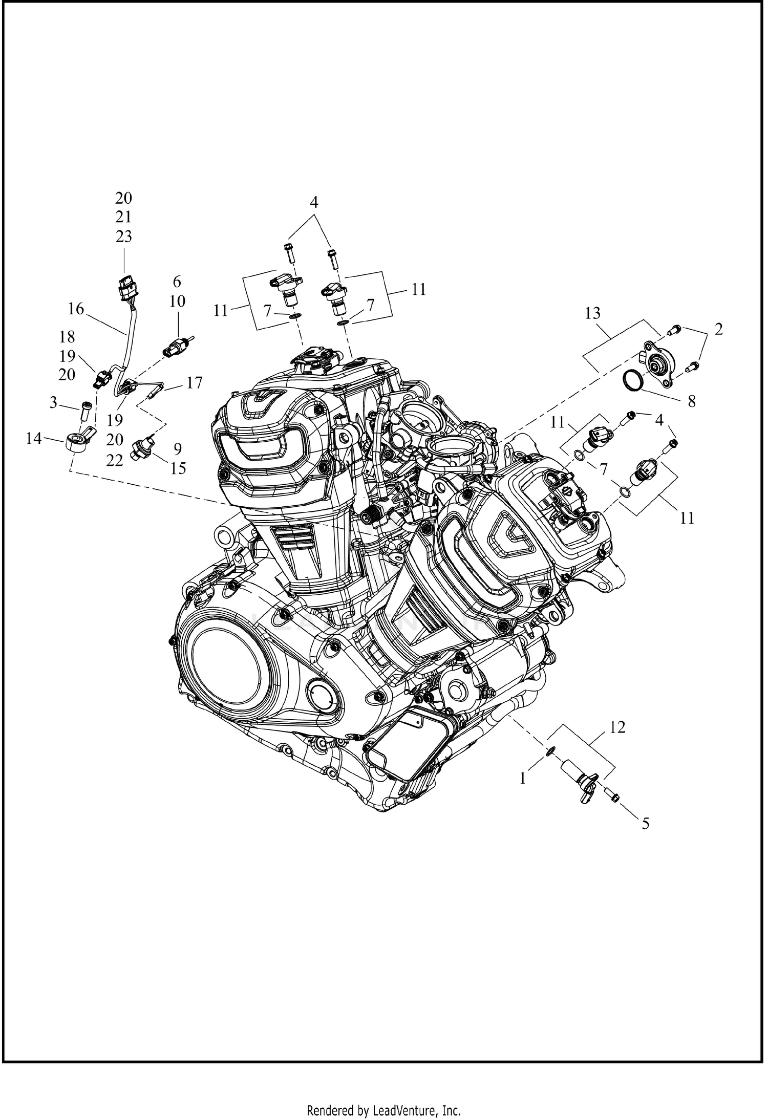 SENSORS AND SWITCHES ENGINE