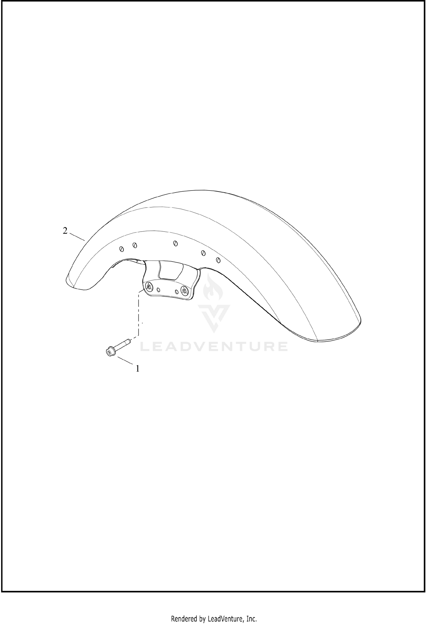 FENDER, FRONT