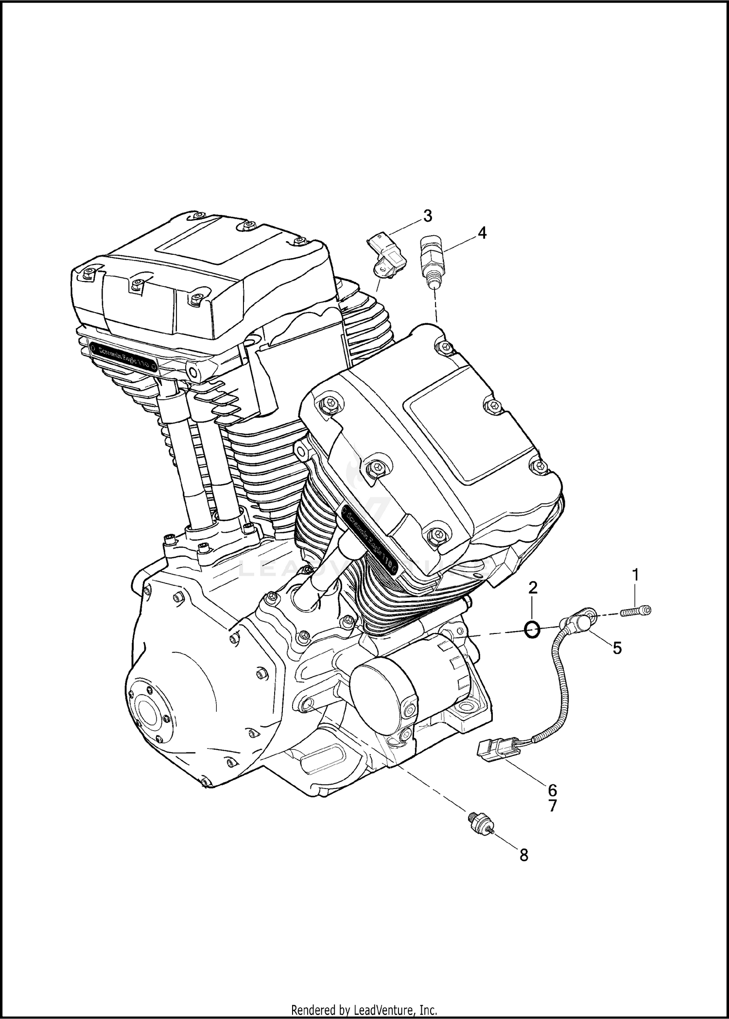 SENSORS & SWITCHES, ENGINE