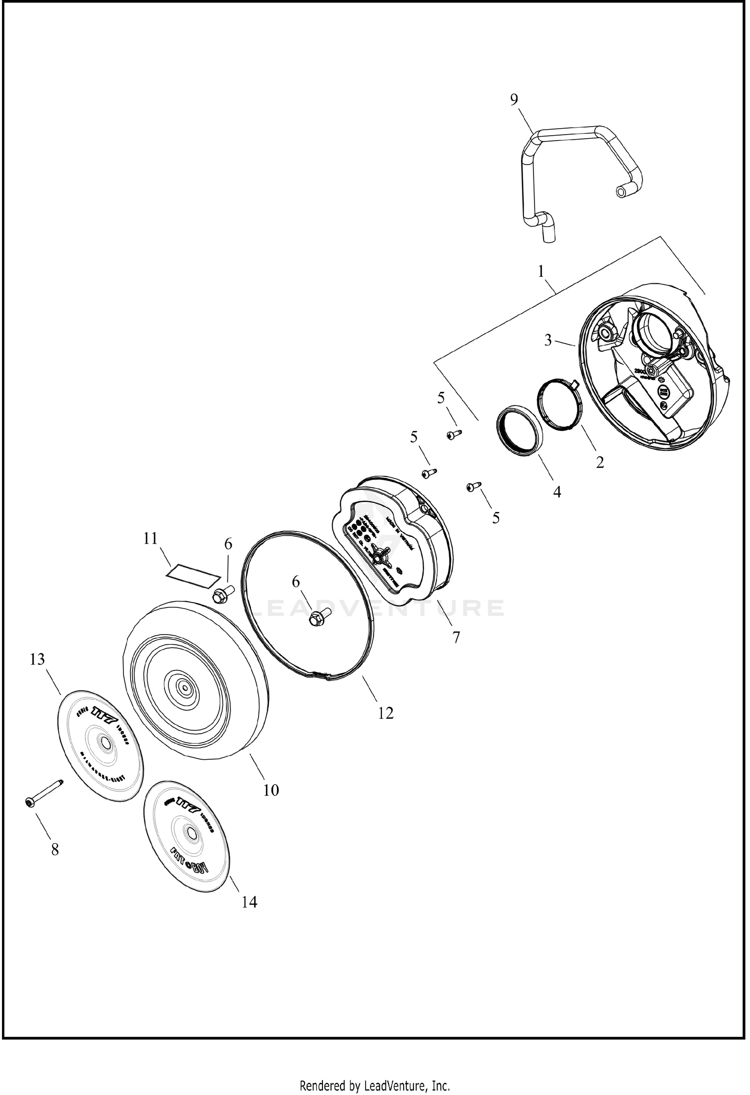 AIR CLEANER - FLHC, FXBB, FLSTFI