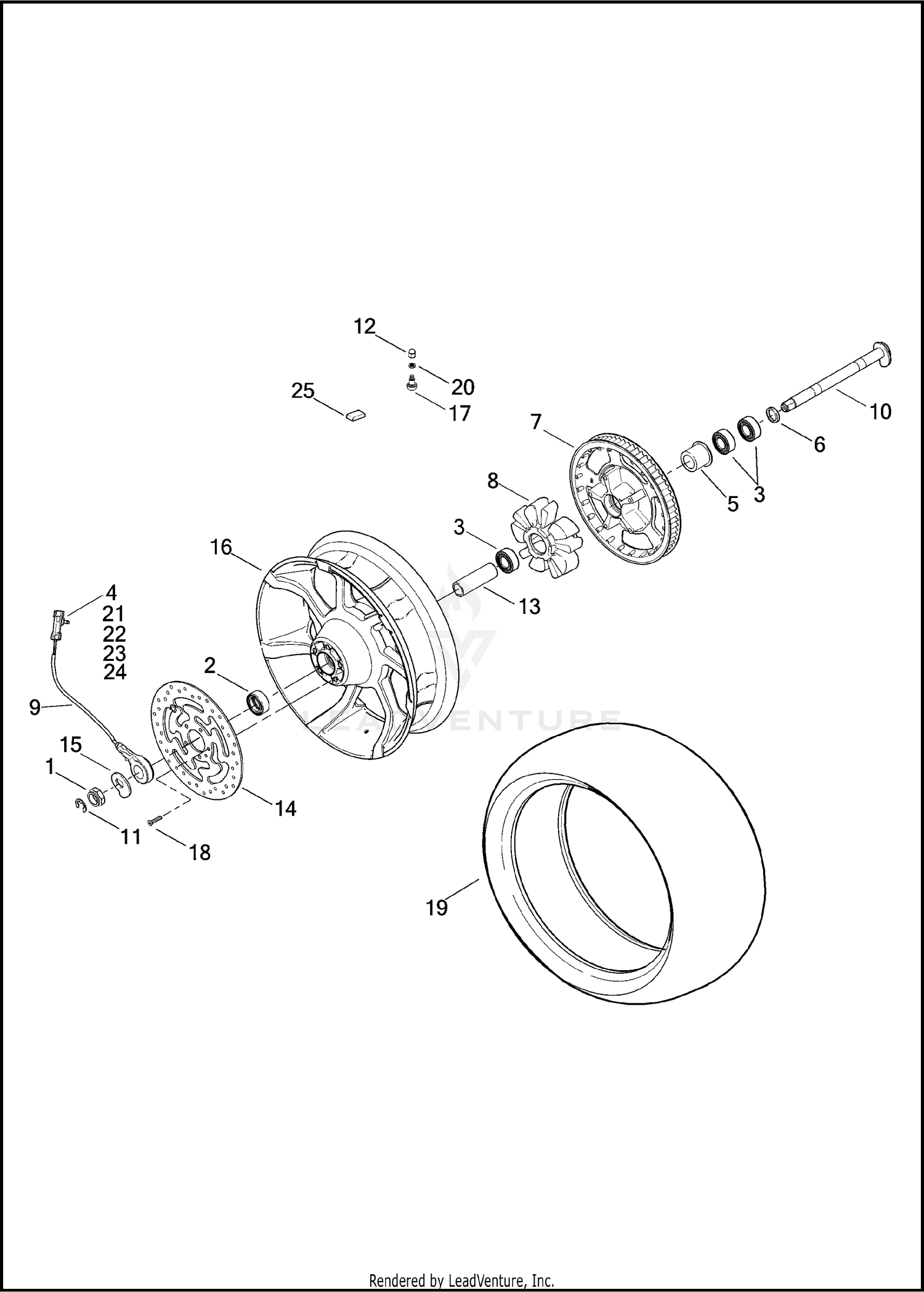Assembly diagram
