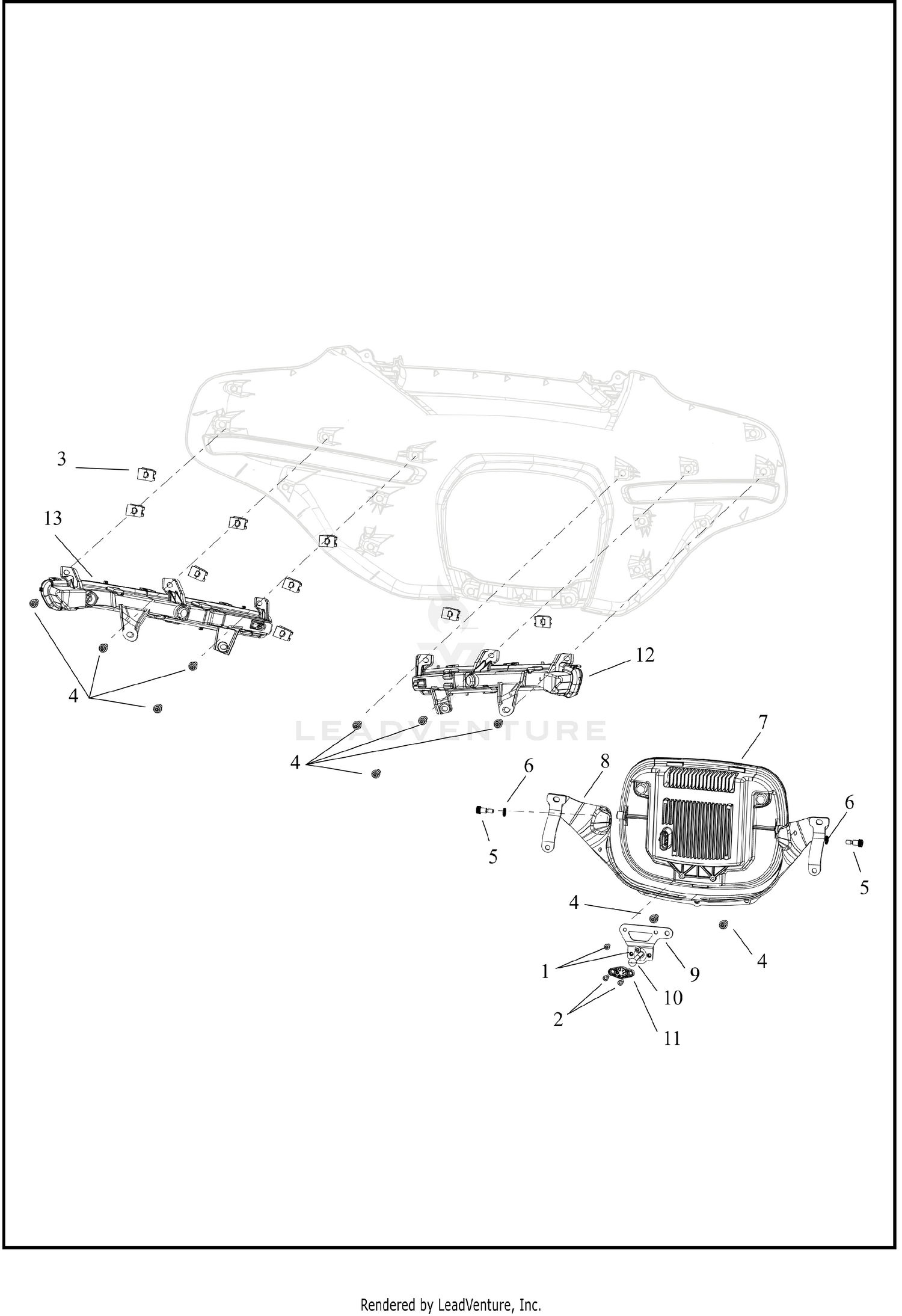WINDSHIELD, FAIRING AND FRONT LIGHTING (2 of 2)