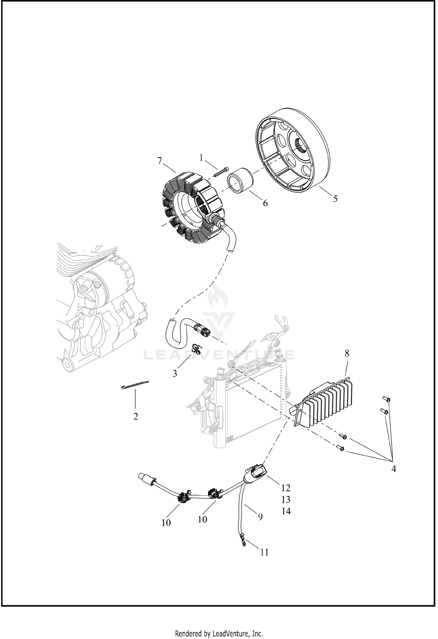 ALTERNATOR AND REGULATOR