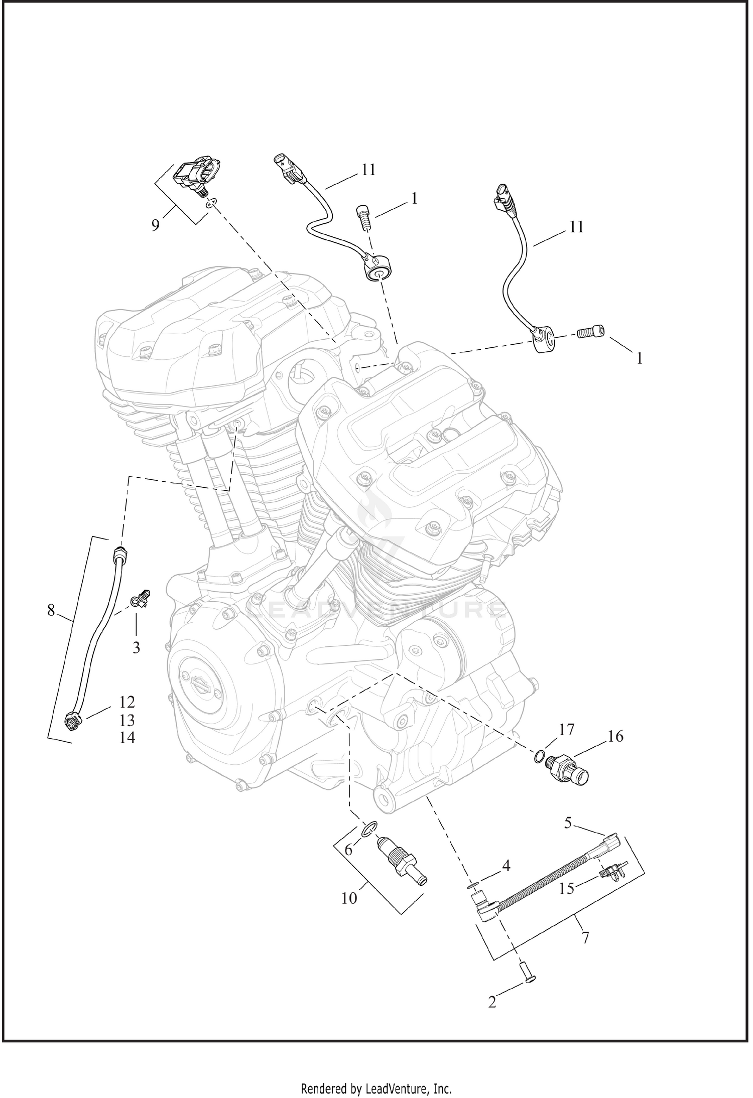 SENSORS AND SWITCHES, ENGINE
